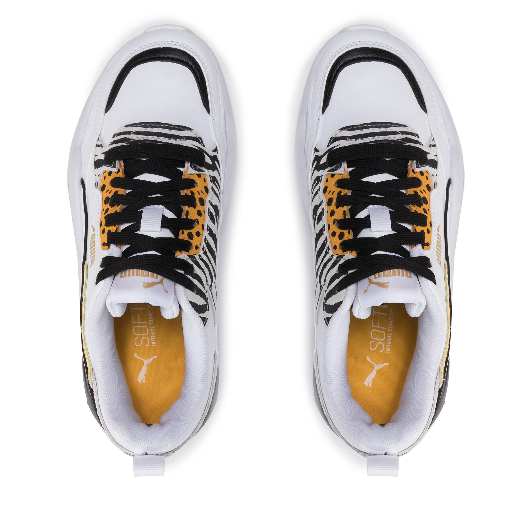 Puma Сникърси X-Ray2 Safari Wns 383822 02 Бял - Pepit.bg