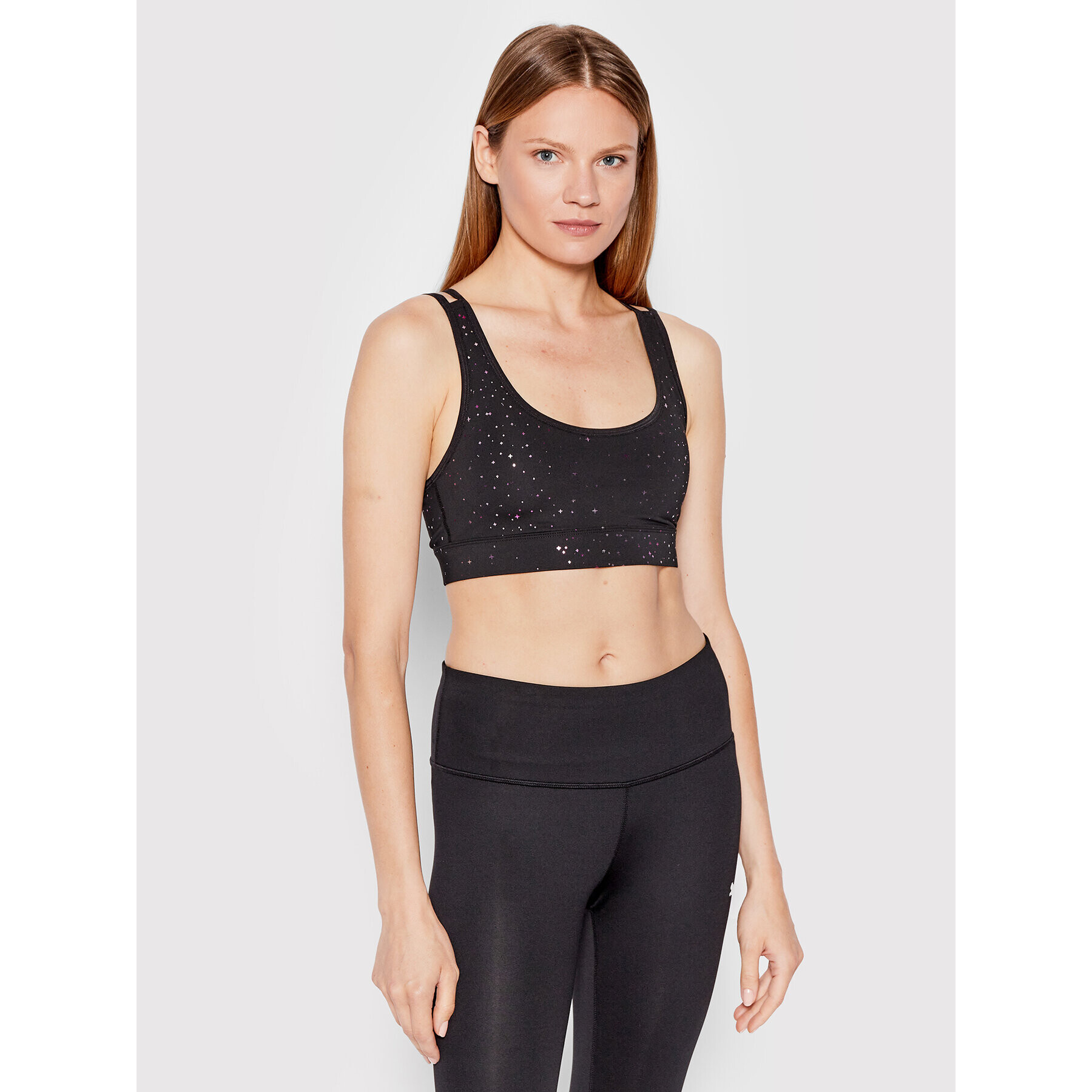 Puma Спортен сутиен Mid Impact 521372 Черен - Pepit.bg