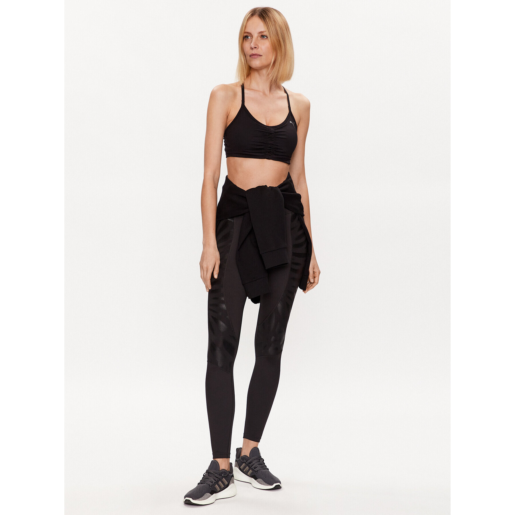 Puma Спортен сутиен Studio 521602 Черен - Pepit.bg