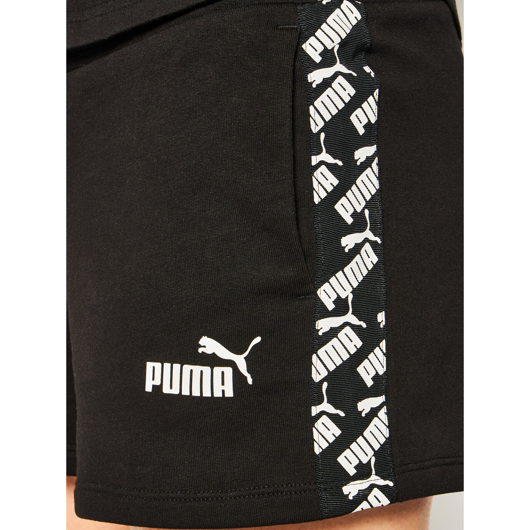 Puma Спортни шорти Amplified 582548 Черен Regular Fit - Pepit.bg