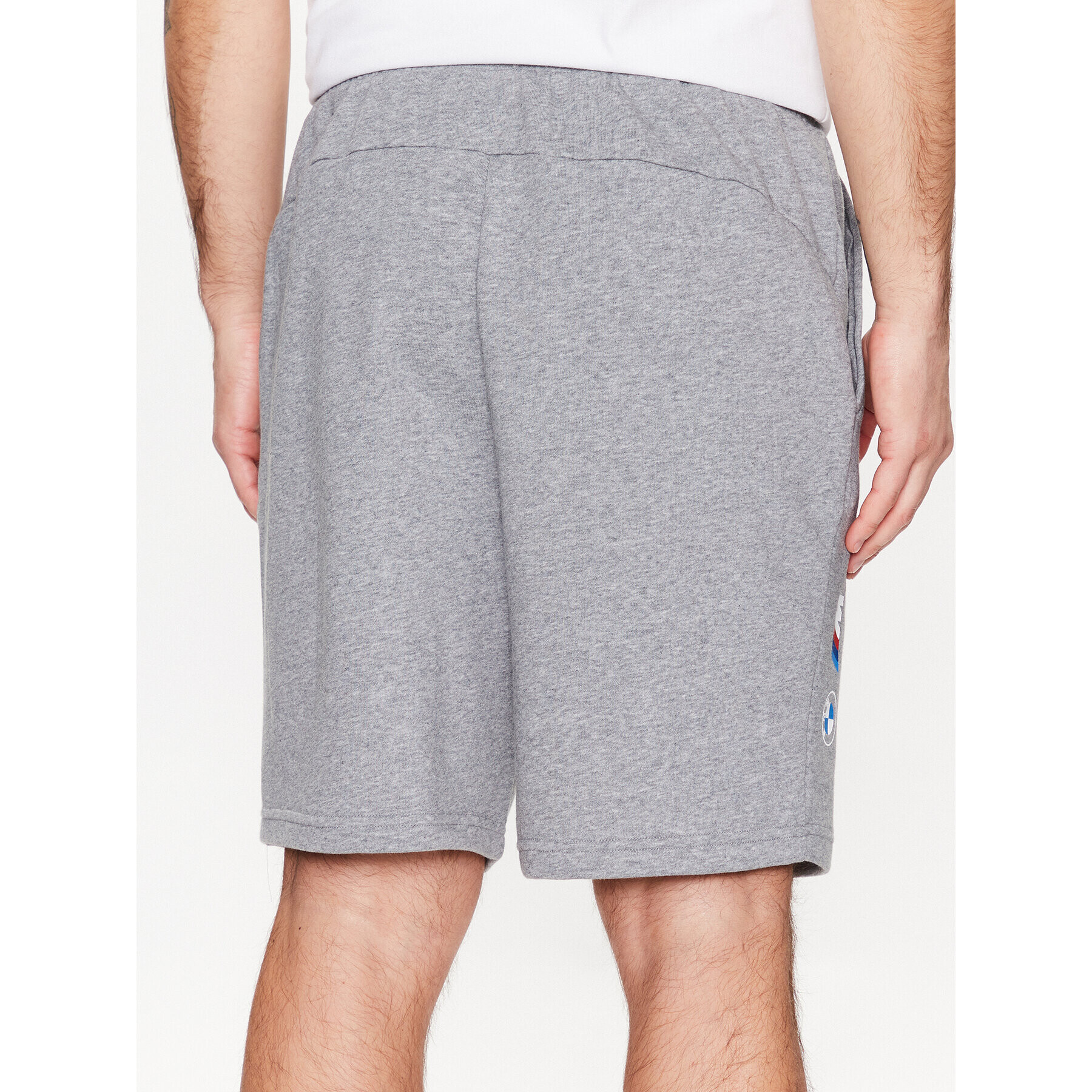 Puma Спортни шорти Bmw Mms Essentials Ft 539976 Сив Regular Fit - Pepit.bg