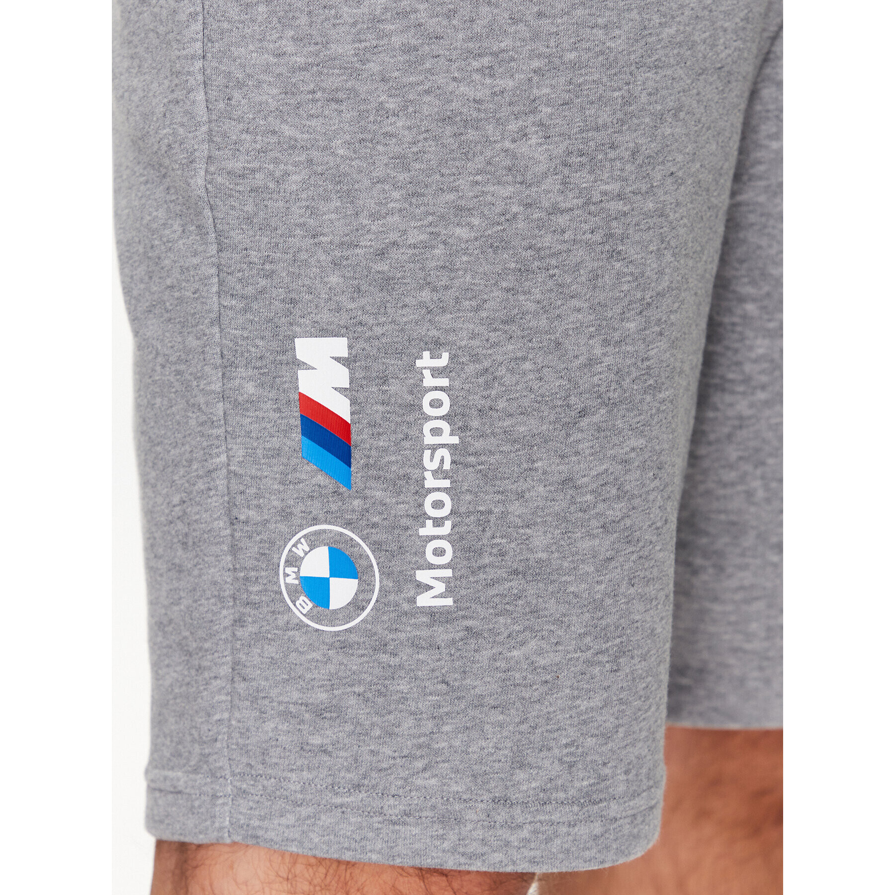 Puma Спортни шорти Bmw Mms Essentials Ft 539976 Сив Regular Fit - Pepit.bg