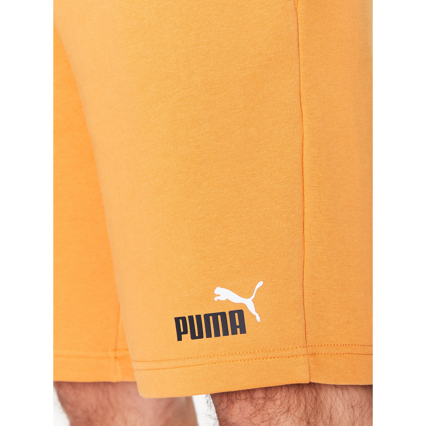 Puma Спортни шорти Ess 586766 Оранжев Regular Fit - Pepit.bg