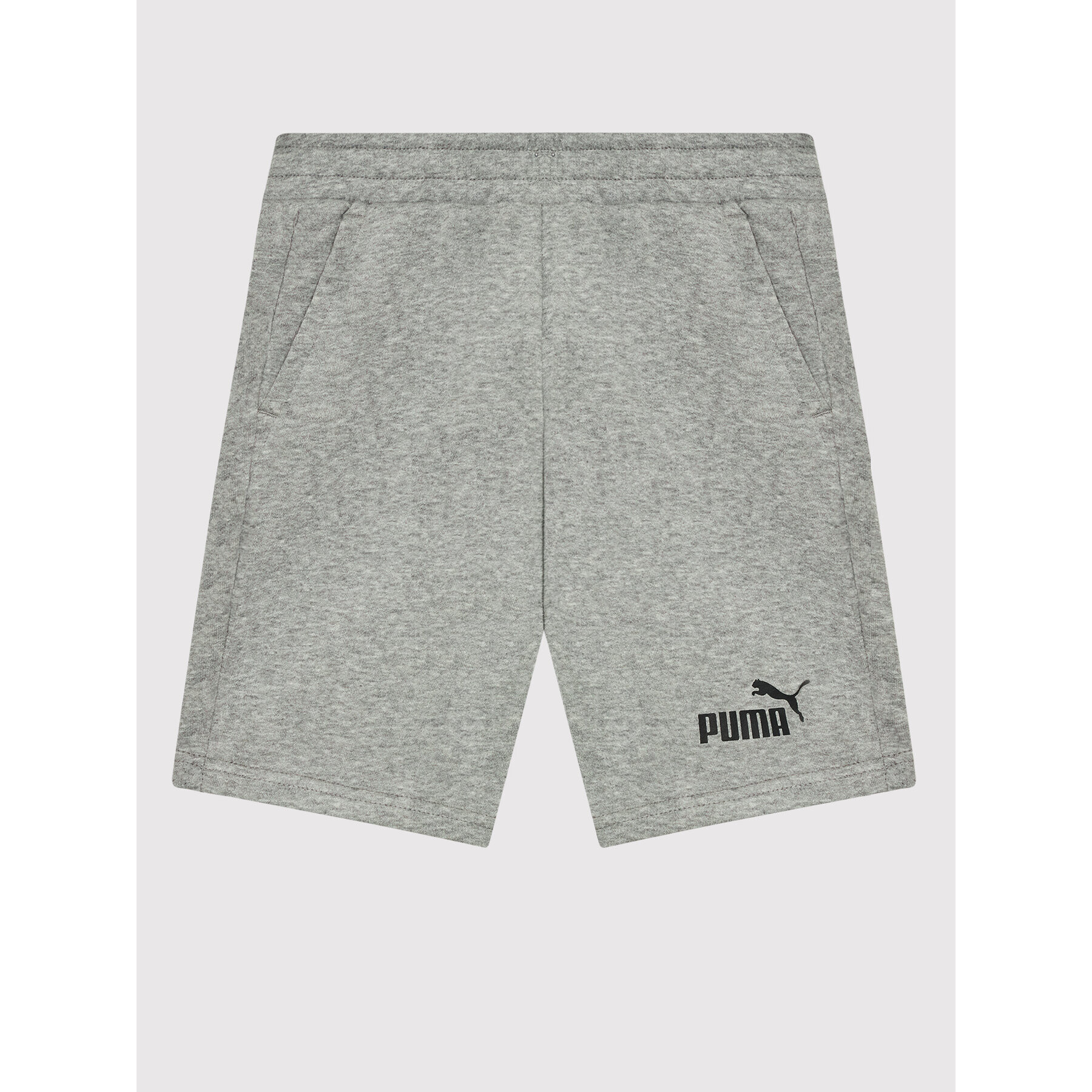 Puma Спортни шорти Essentials 586972 Сив Regular Fit - Pepit.bg