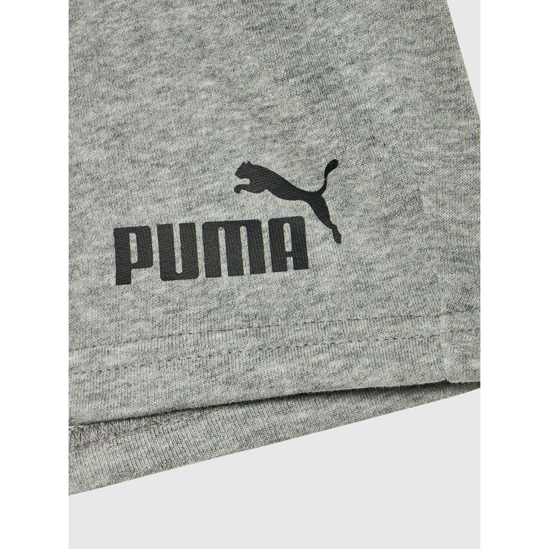 Puma Спортни шорти Essentials 586972 Сив Regular Fit - Pepit.bg