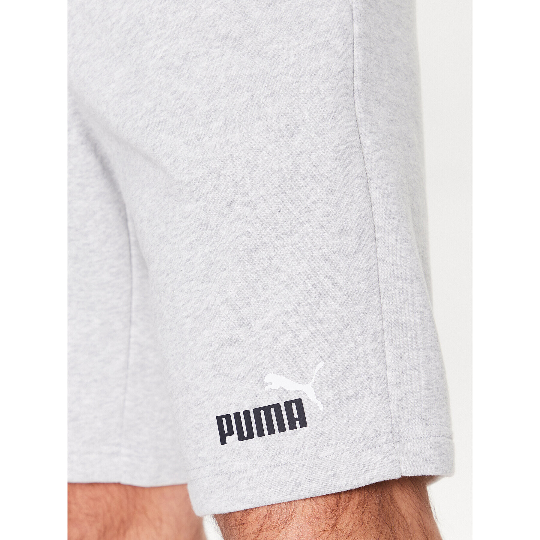 Puma Спортни шорти Essentials+ Two-Tone 586766 Сив Regular Fit - Pepit.bg