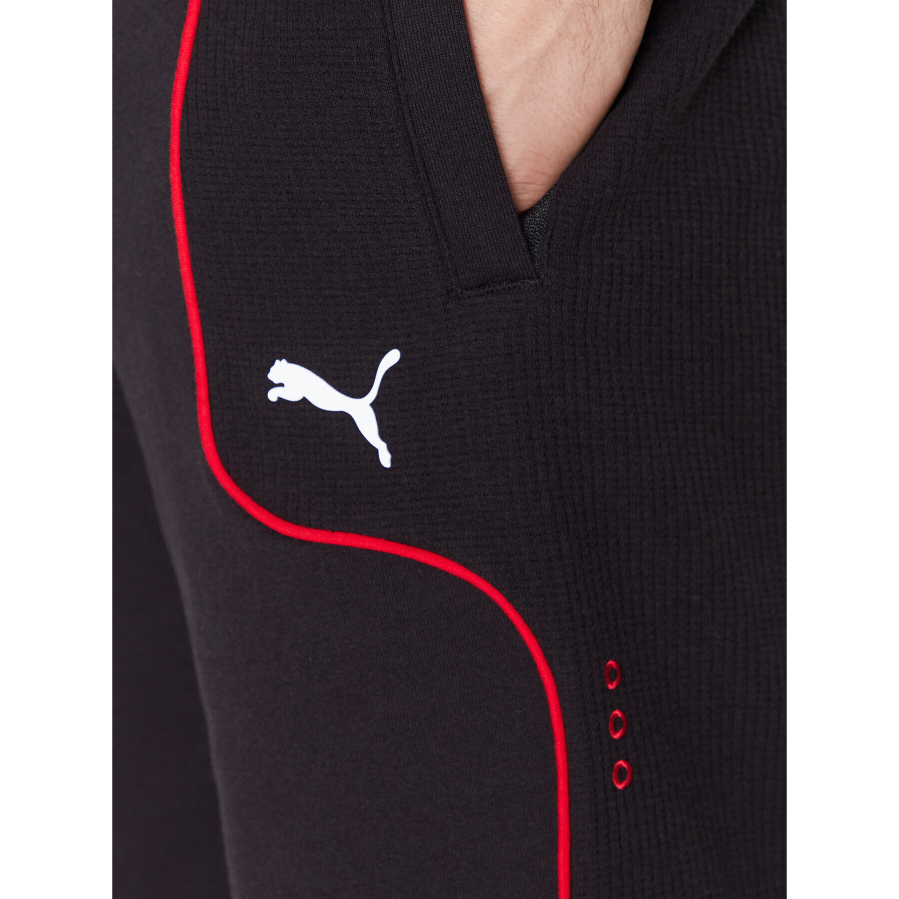 Puma Спортни шорти Ferrari Race 538167 Черен Regular Fit - Pepit.bg