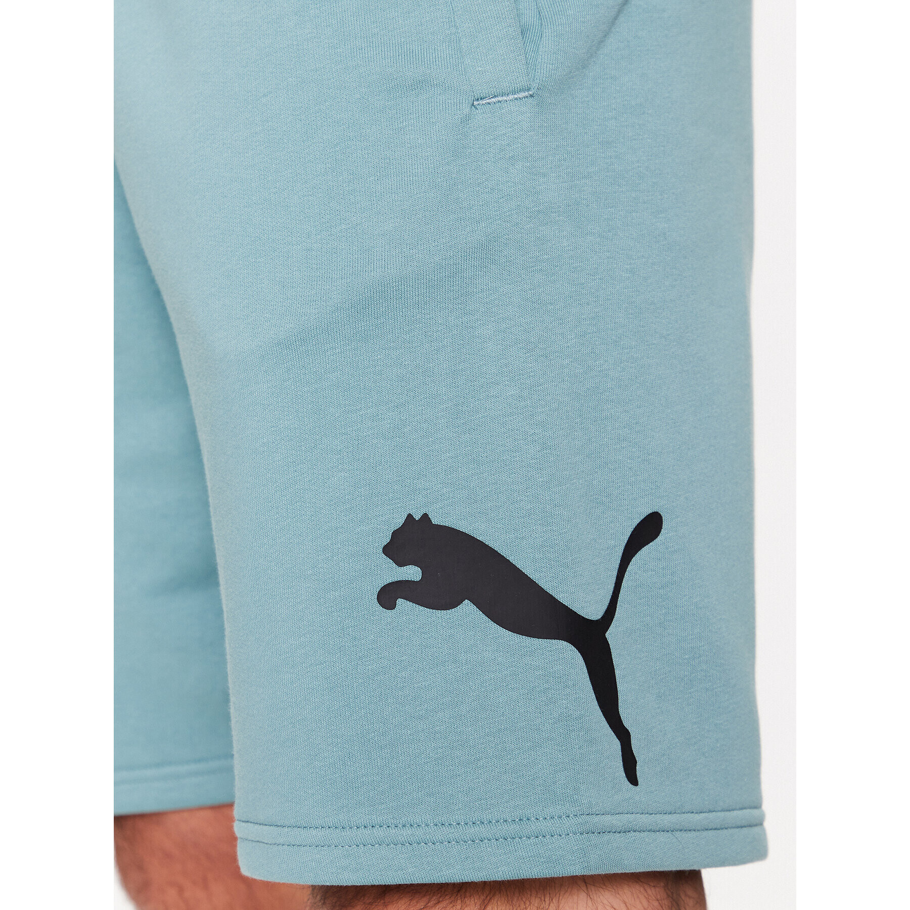 Puma Спортни шорти Power 673379 Зелен Regular Fit - Pepit.bg