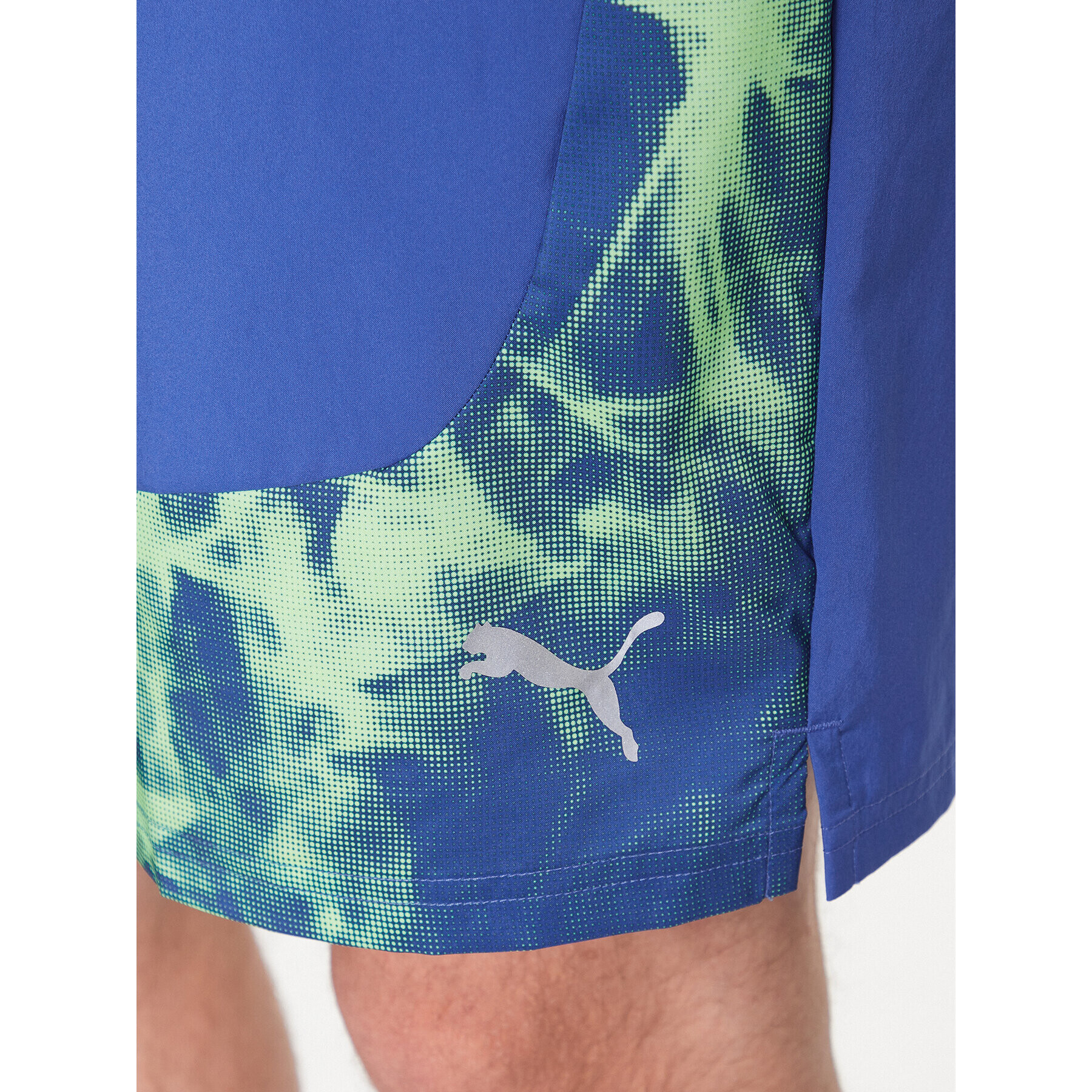 Puma Спортни шорти Run Favorite Session 523587 Син Regular Fit - Pepit.bg