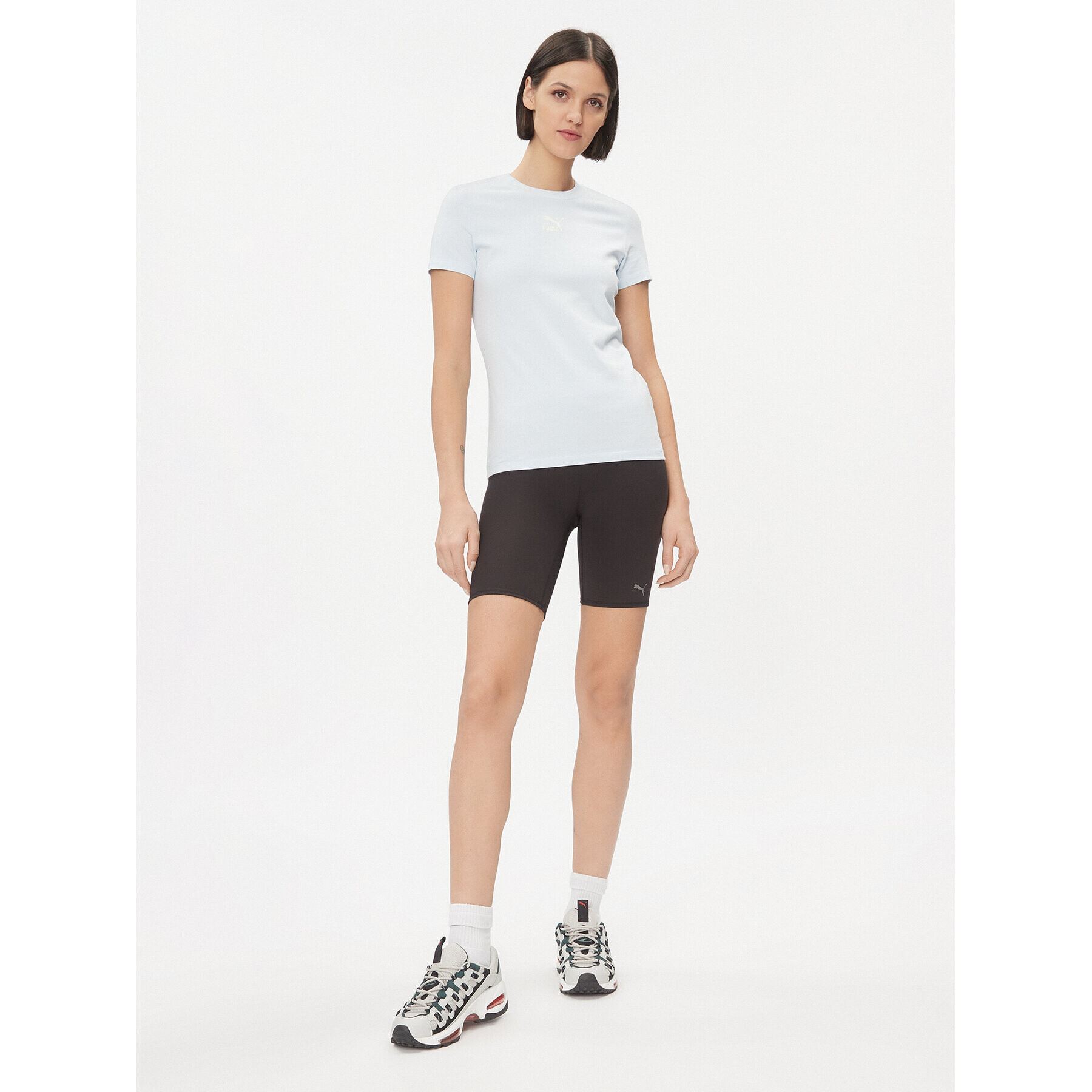 Puma Спортни шорти Studio Foundation 521609 Черен Tight Fit - Pepit.bg