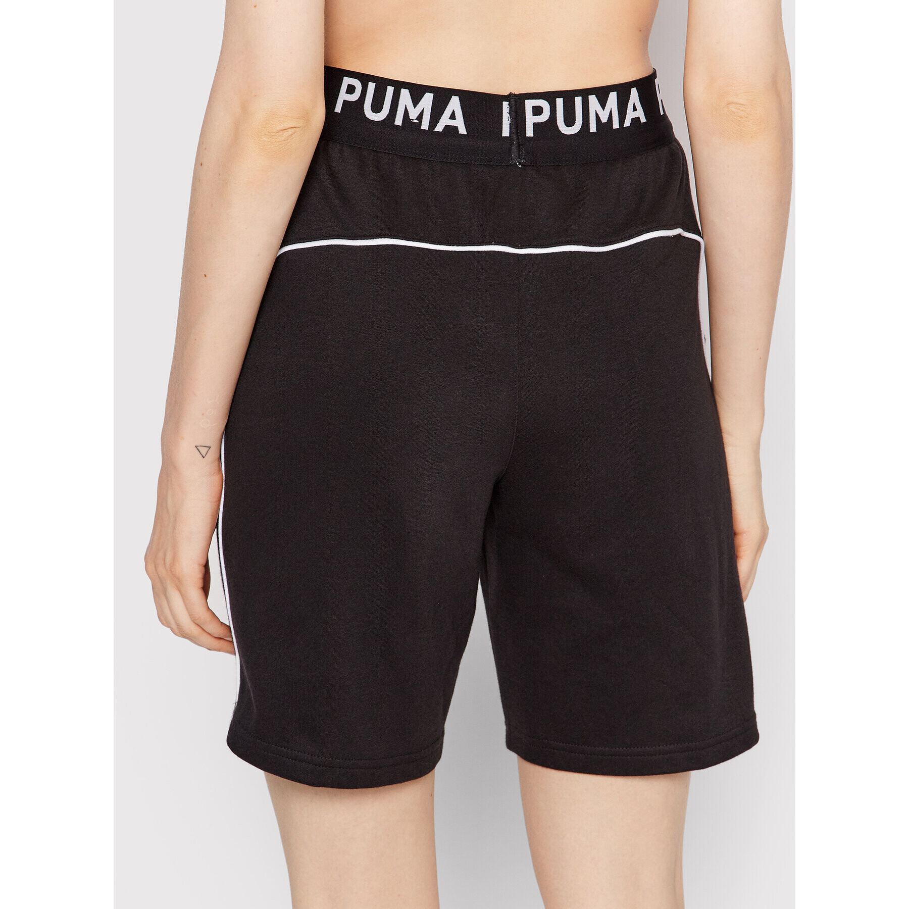Puma Спортни шорти Train Knit 8 521547 Черен Regular Fit - Pepit.bg