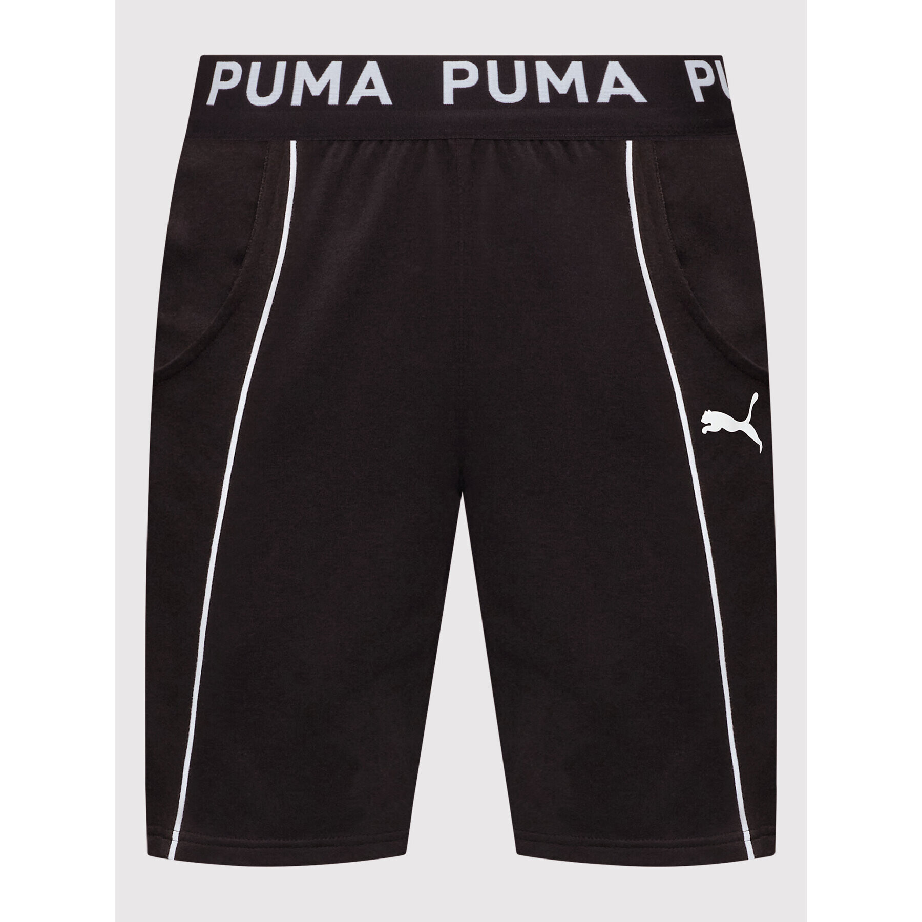 Puma Спортни шорти Train Knit 8 521547 Черен Regular Fit - Pepit.bg