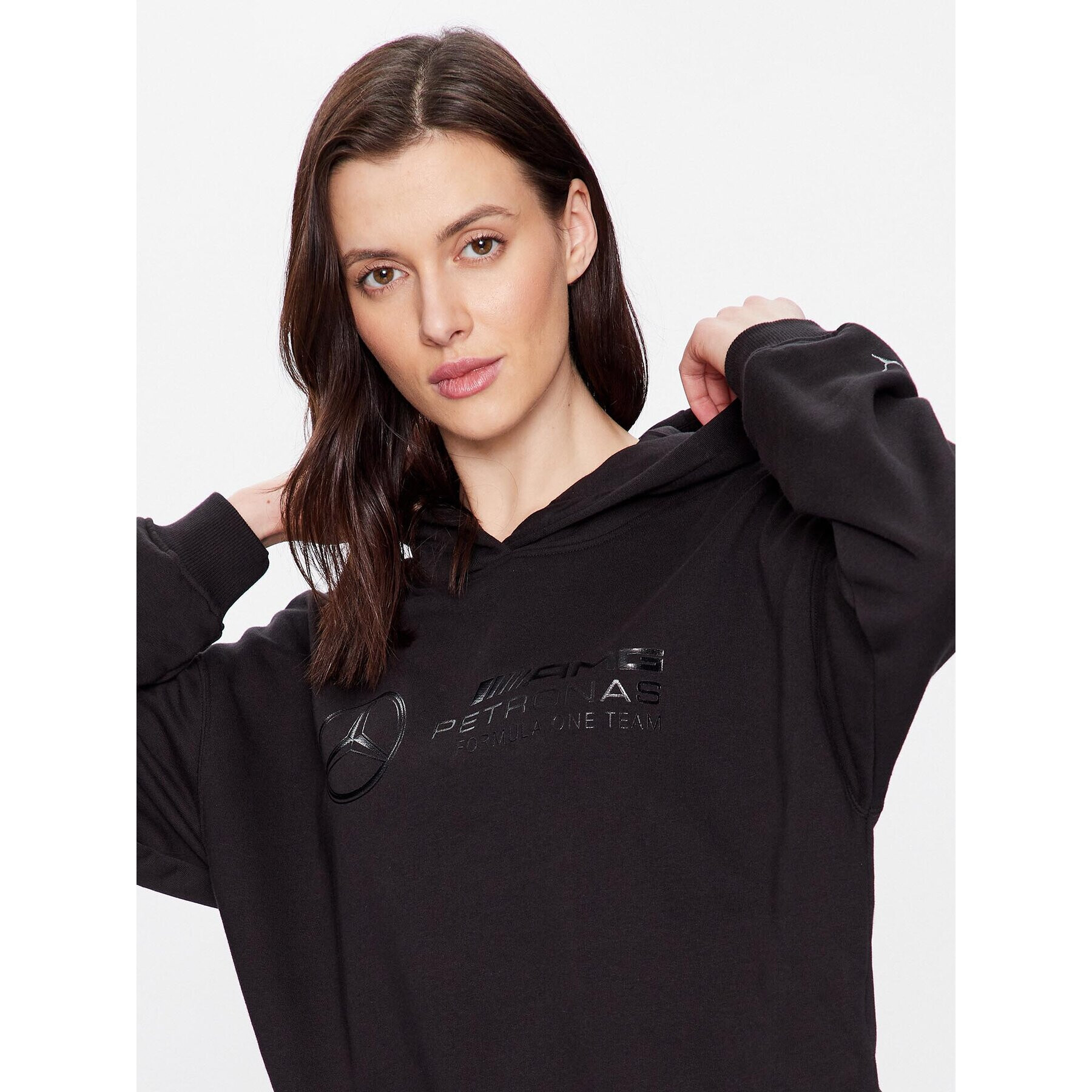 Puma Суитшърт 534925 Черен Loose Fit - Pepit.bg