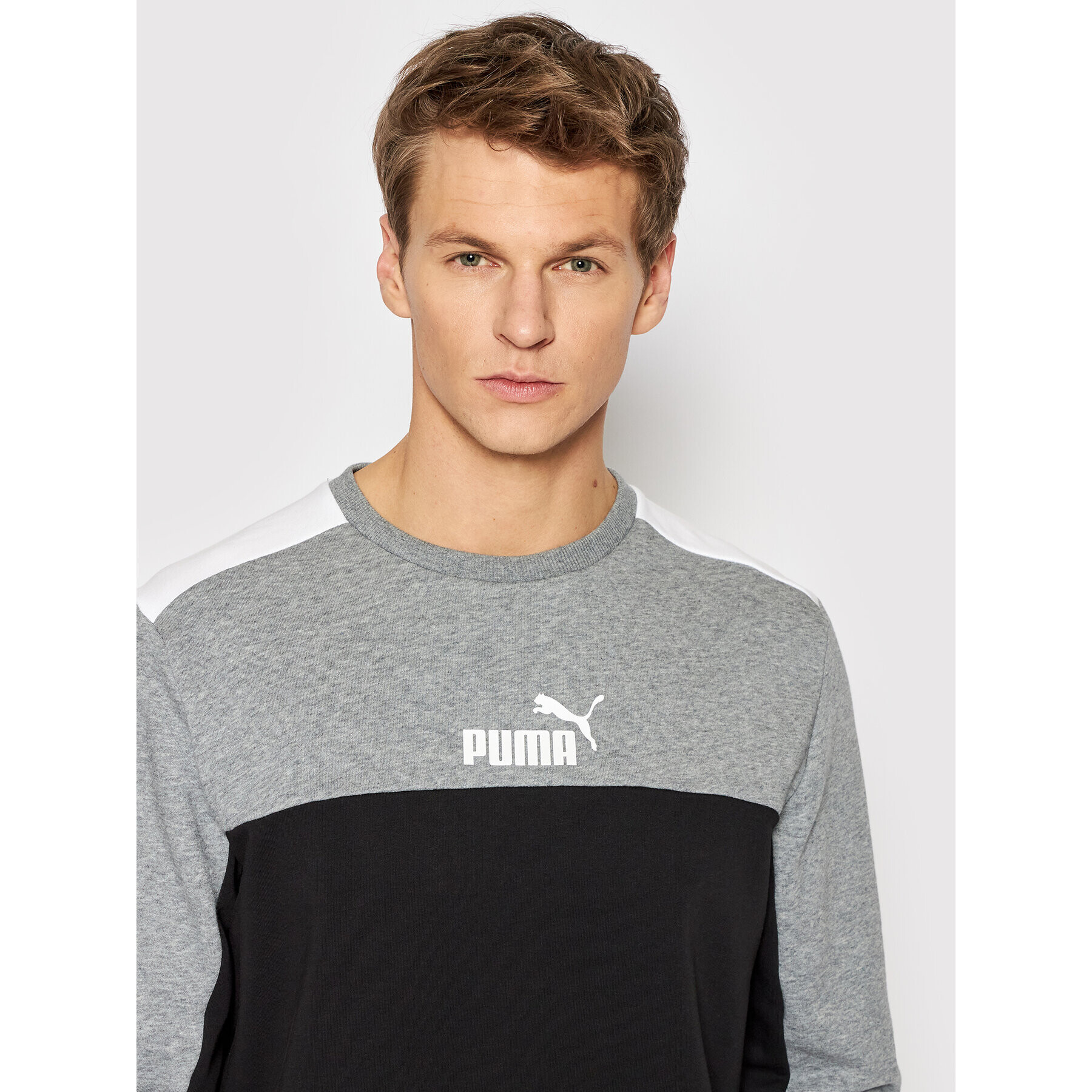 Puma Суитшърт 847427 Черен Regular Fit - Pepit.bg