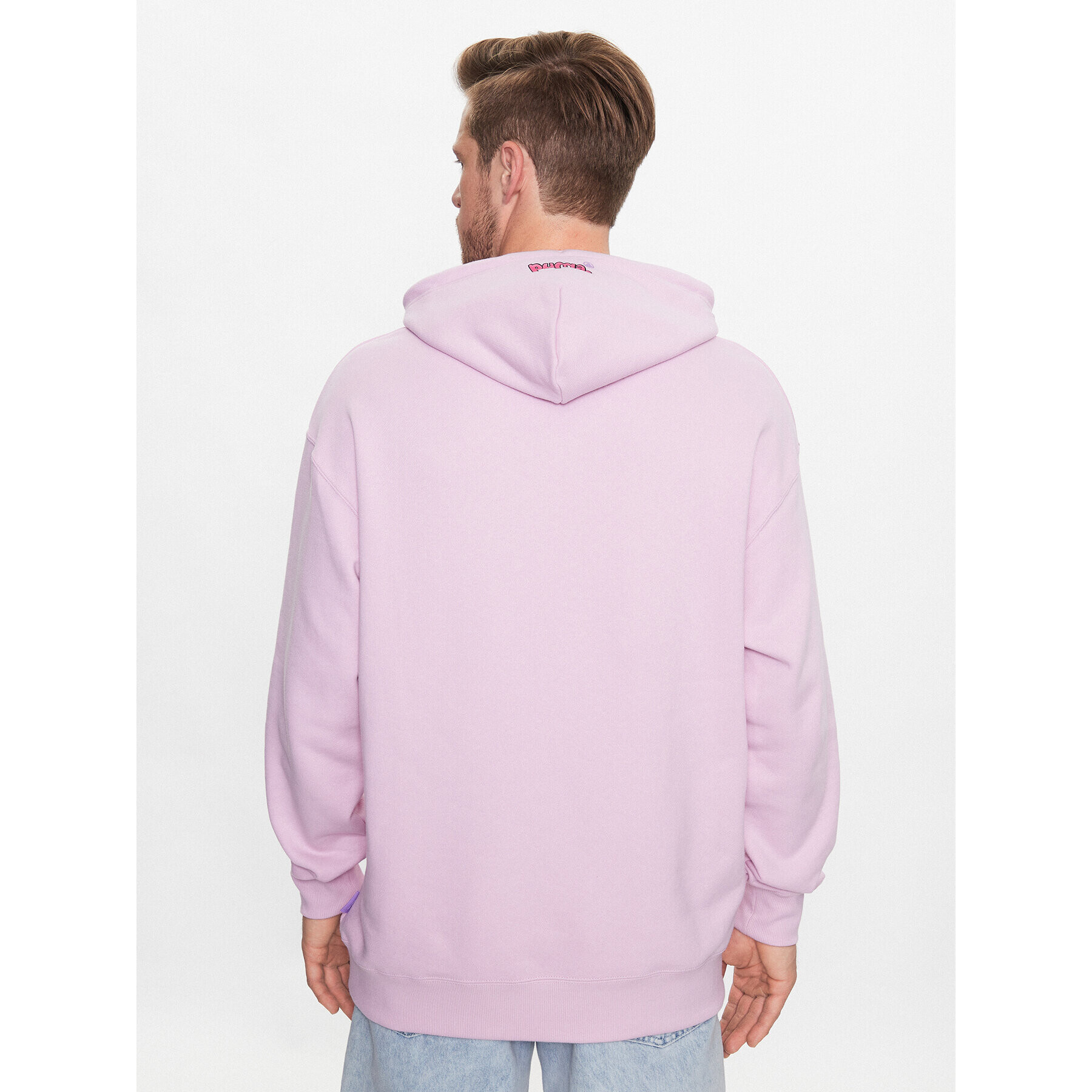 Puma Суитшърт 8ENJAMIN 539822 Виолетов Relaxed Fit - Pepit.bg