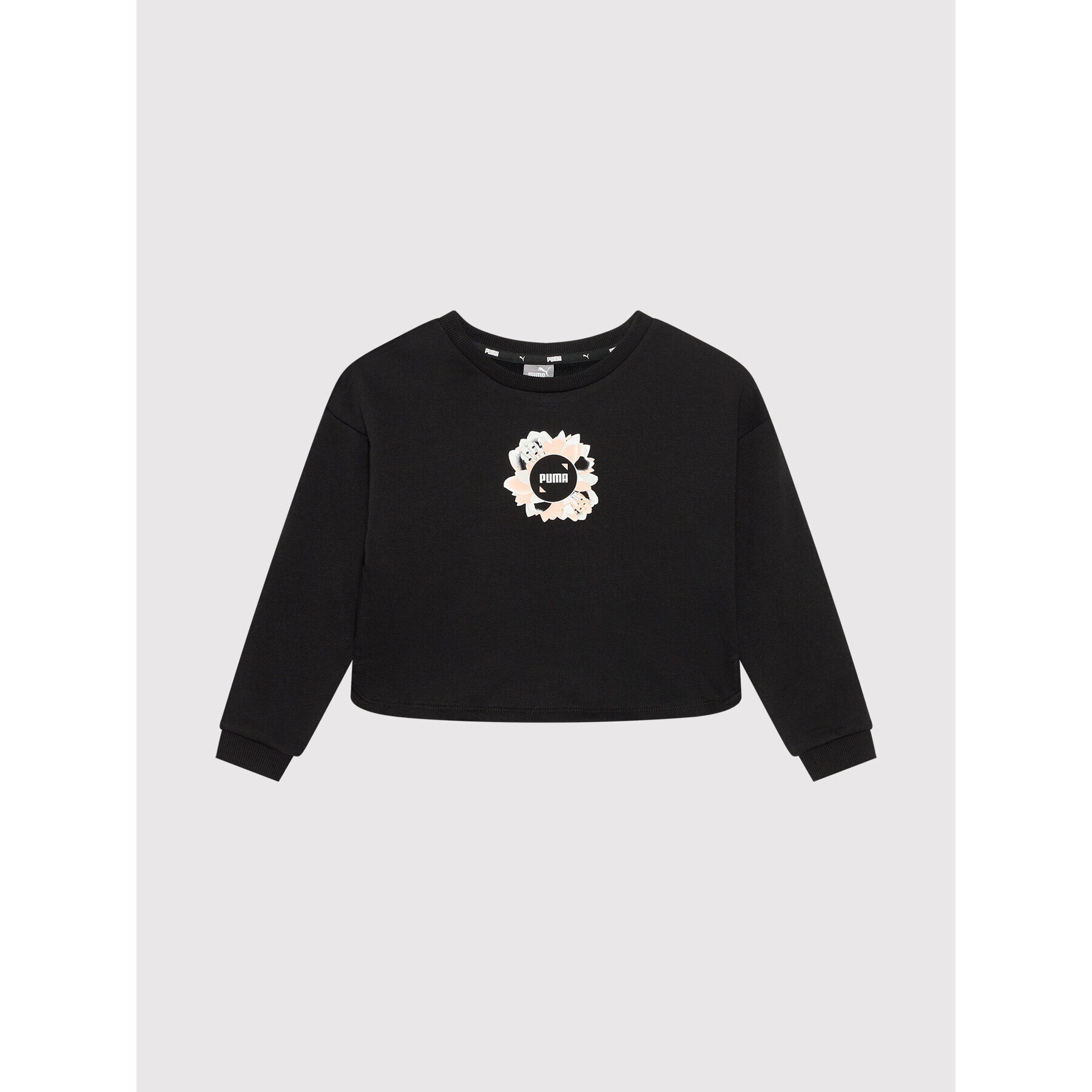 Puma Суитшърт Alpha Crew 586173 Черен Regular Fit - Pepit.bg