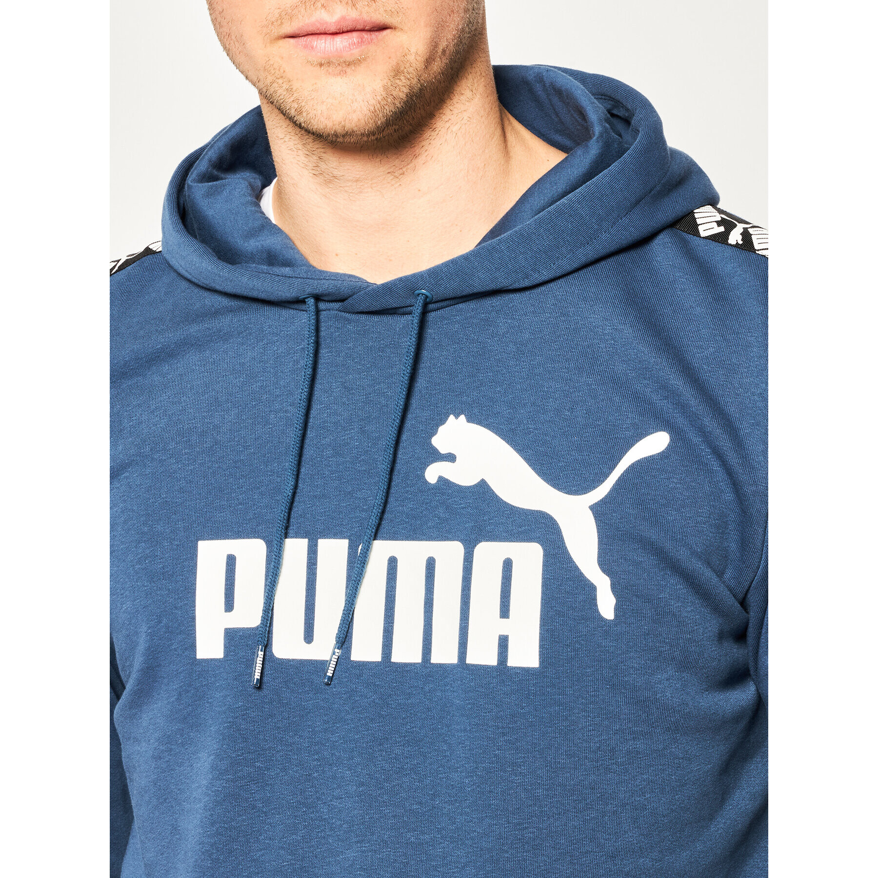 Puma Суитшърт Amplified Hoody 581393 Тъмносин Regular Fit - Pepit.bg