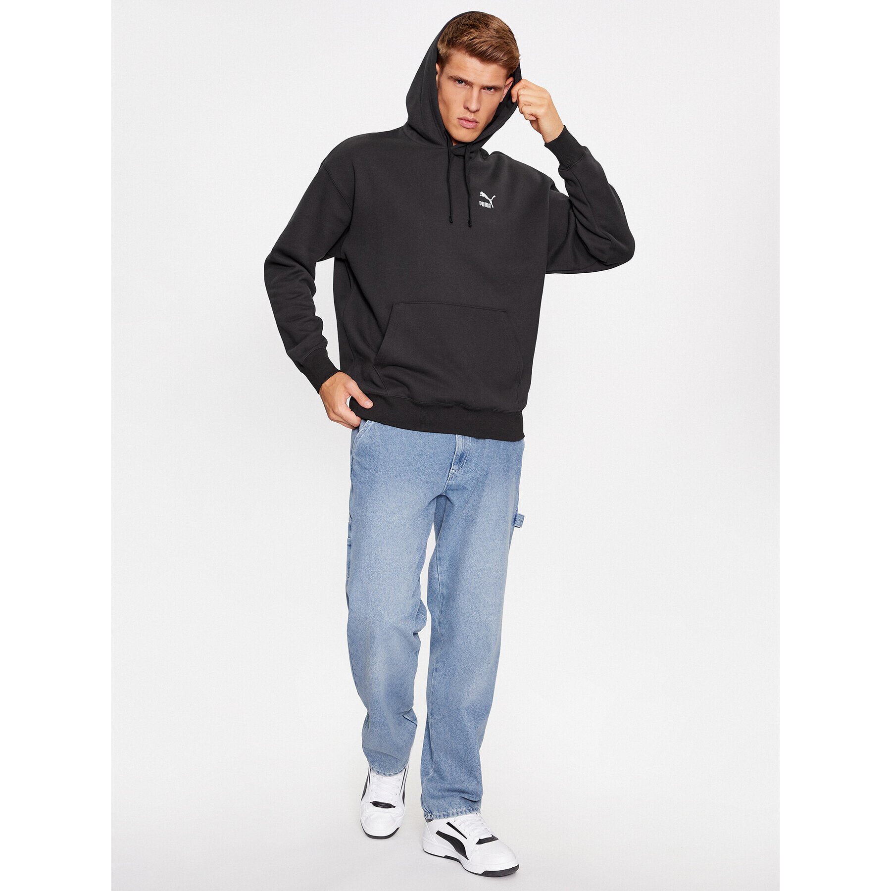 Puma Суитшърт Better Classics 621321 Черен Relaxed Fit - Pepit.bg