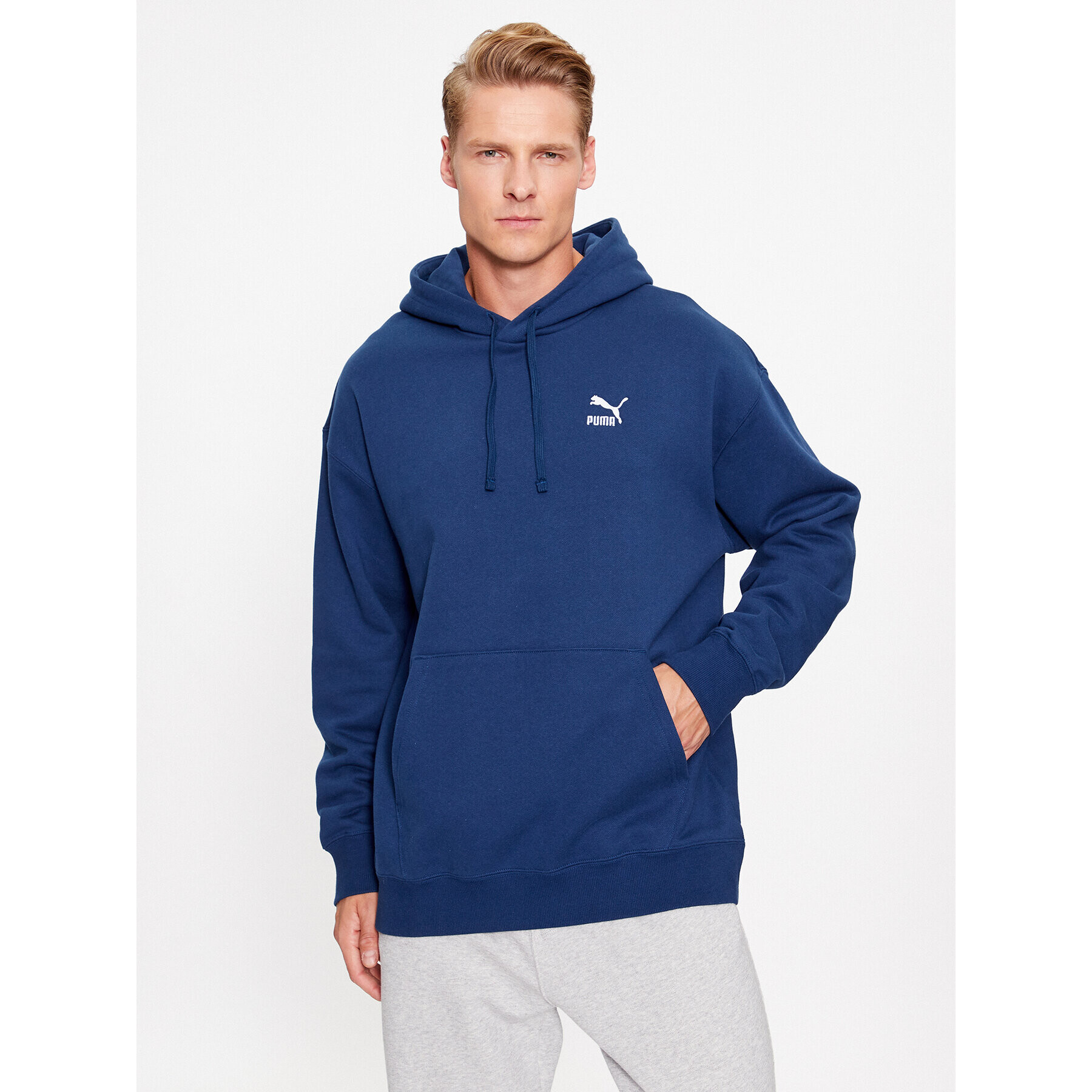 Puma Суитшърт Better Classics 621321 Син Relaxed Fit - Pepit.bg