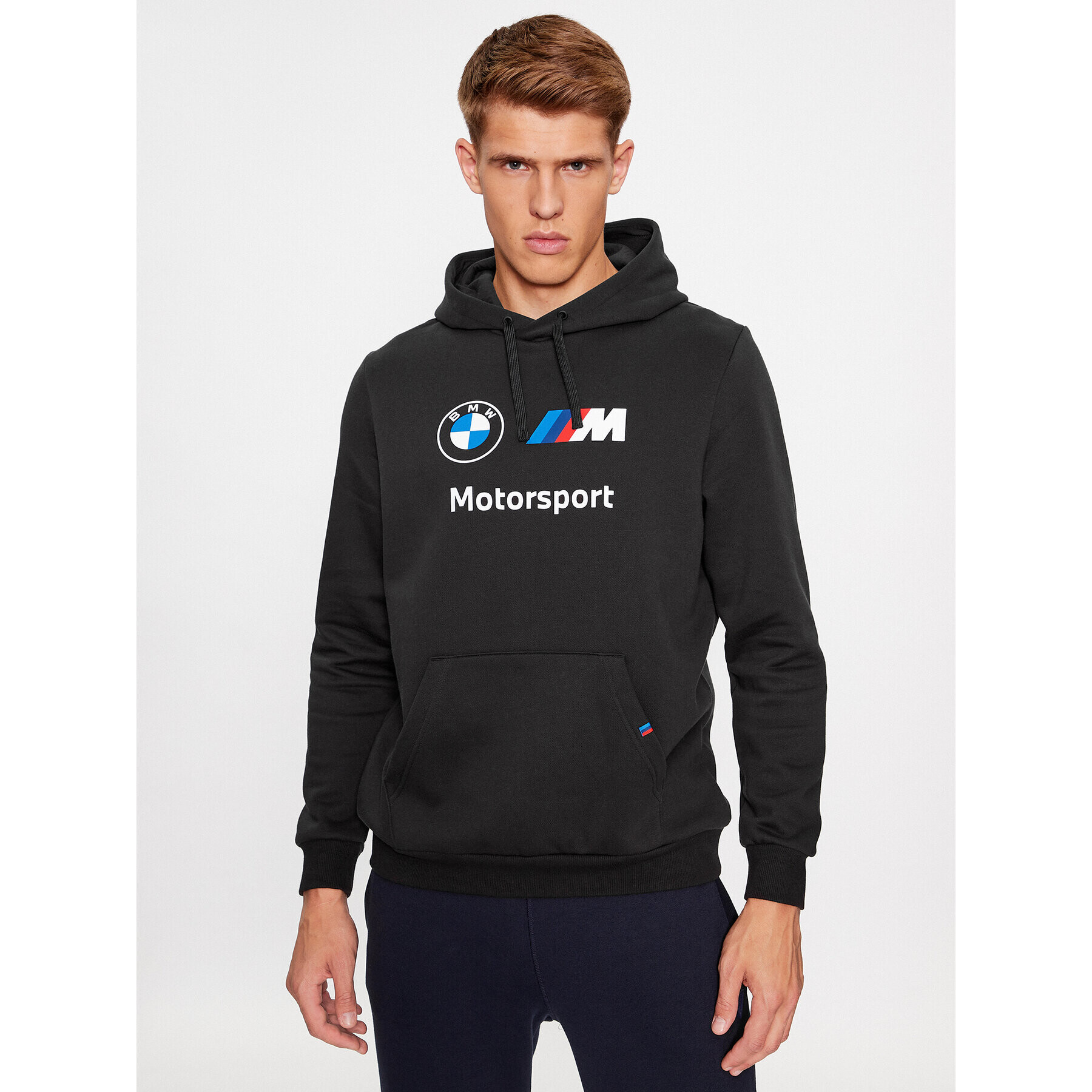 Puma Суитшърт Bmw Mms Ess 621301 Черен Regular Fit - Pepit.bg