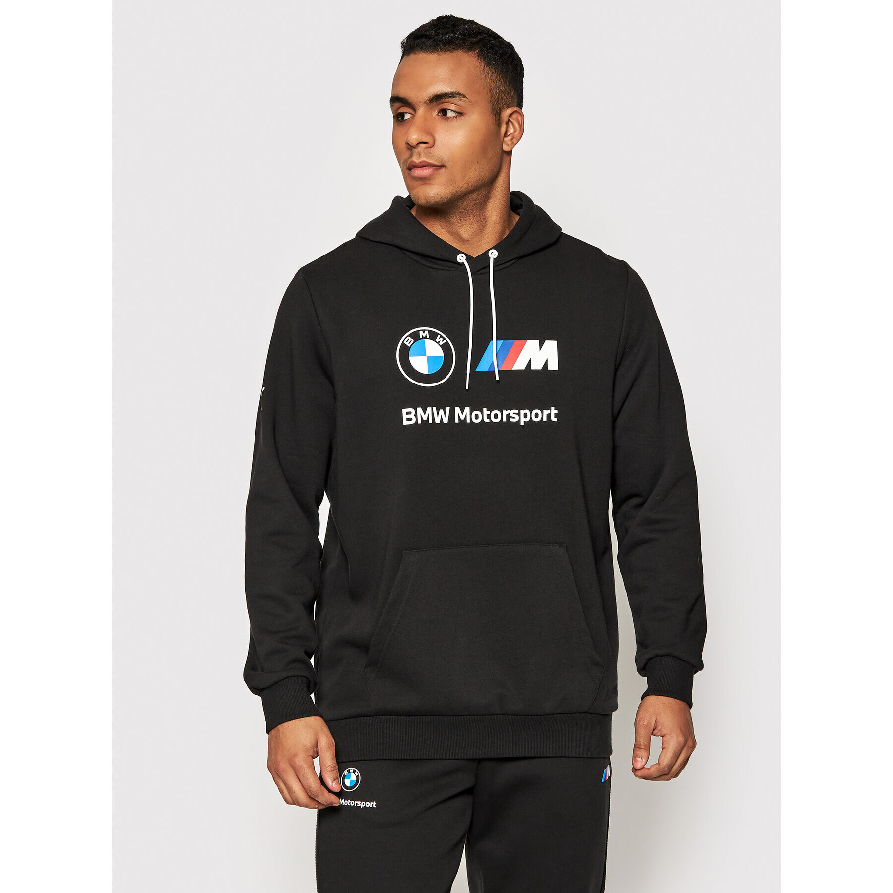 Puma Суитшърт Bmw Mms Essentials 533399 Черен Regular Fit - Pepit.bg