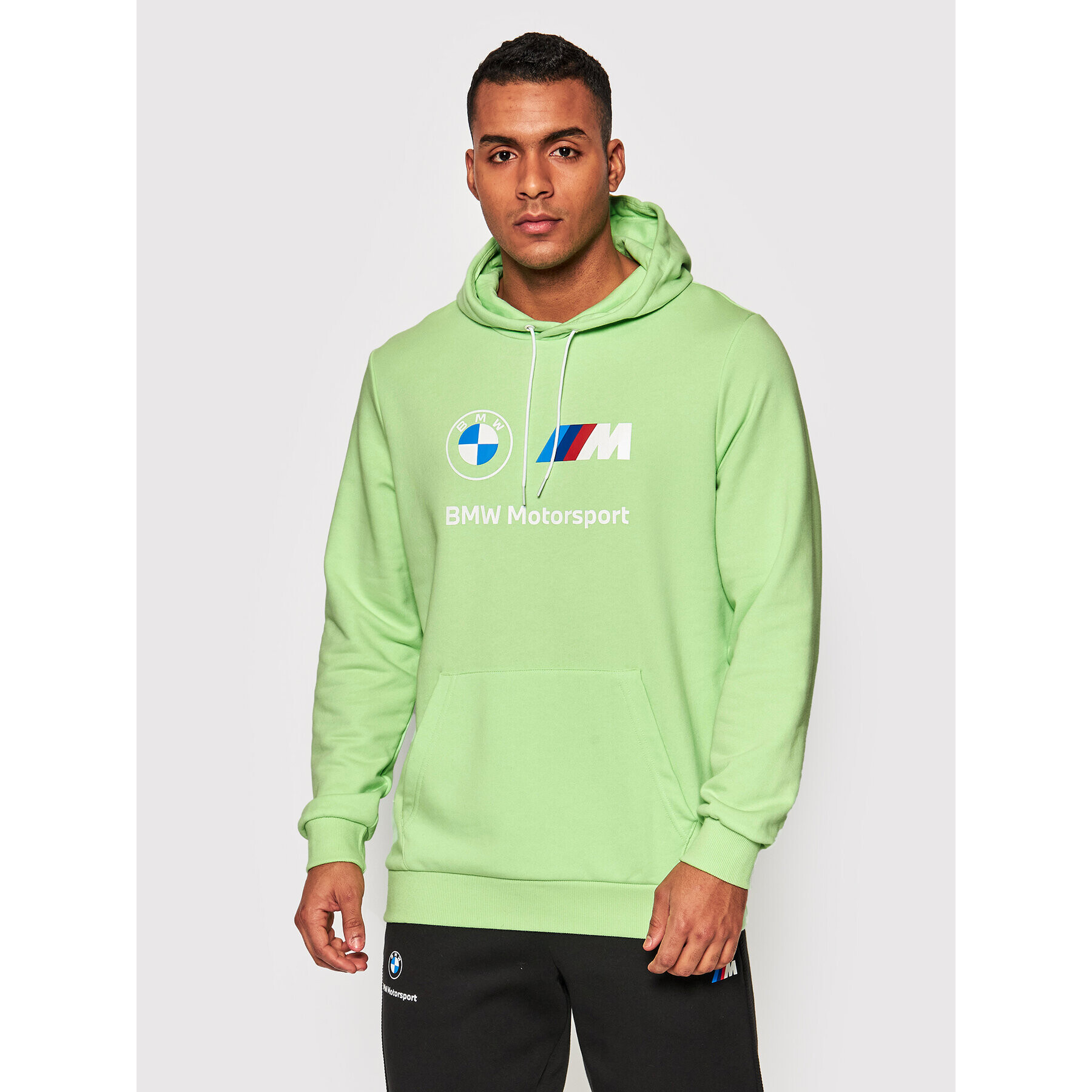Puma Суитшърт Bmw Mms Essentials 533399 Зелен Regular Fit - Pepit.bg