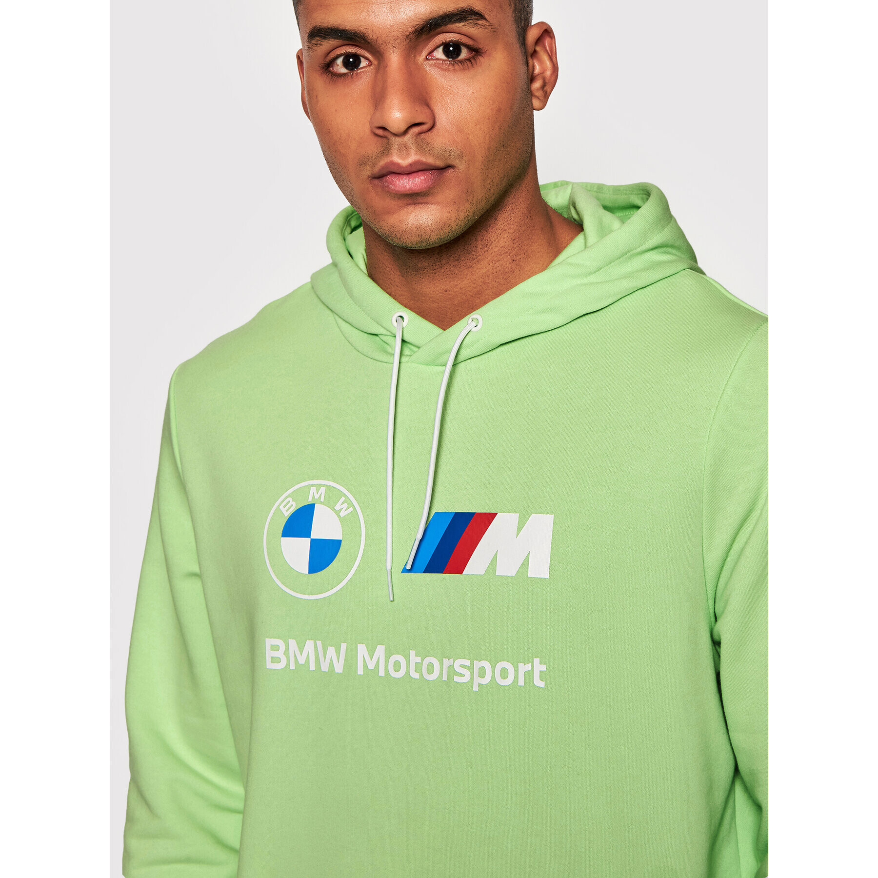 Puma Суитшърт Bmw Mms Essentials 533399 Зелен Regular Fit - Pepit.bg