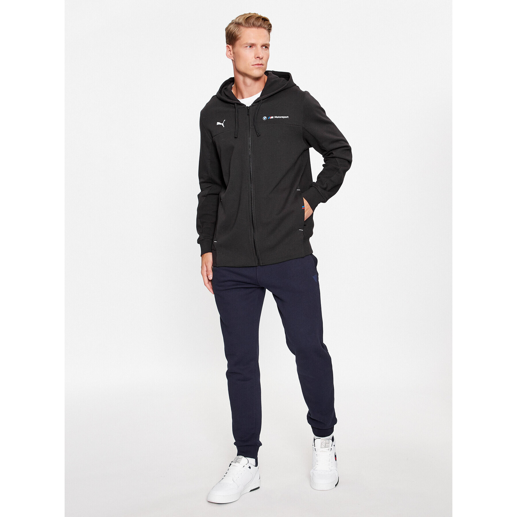 Puma Суитшърт Bmw Mms Hdd 621221 Черен Regular Fit - Pepit.bg