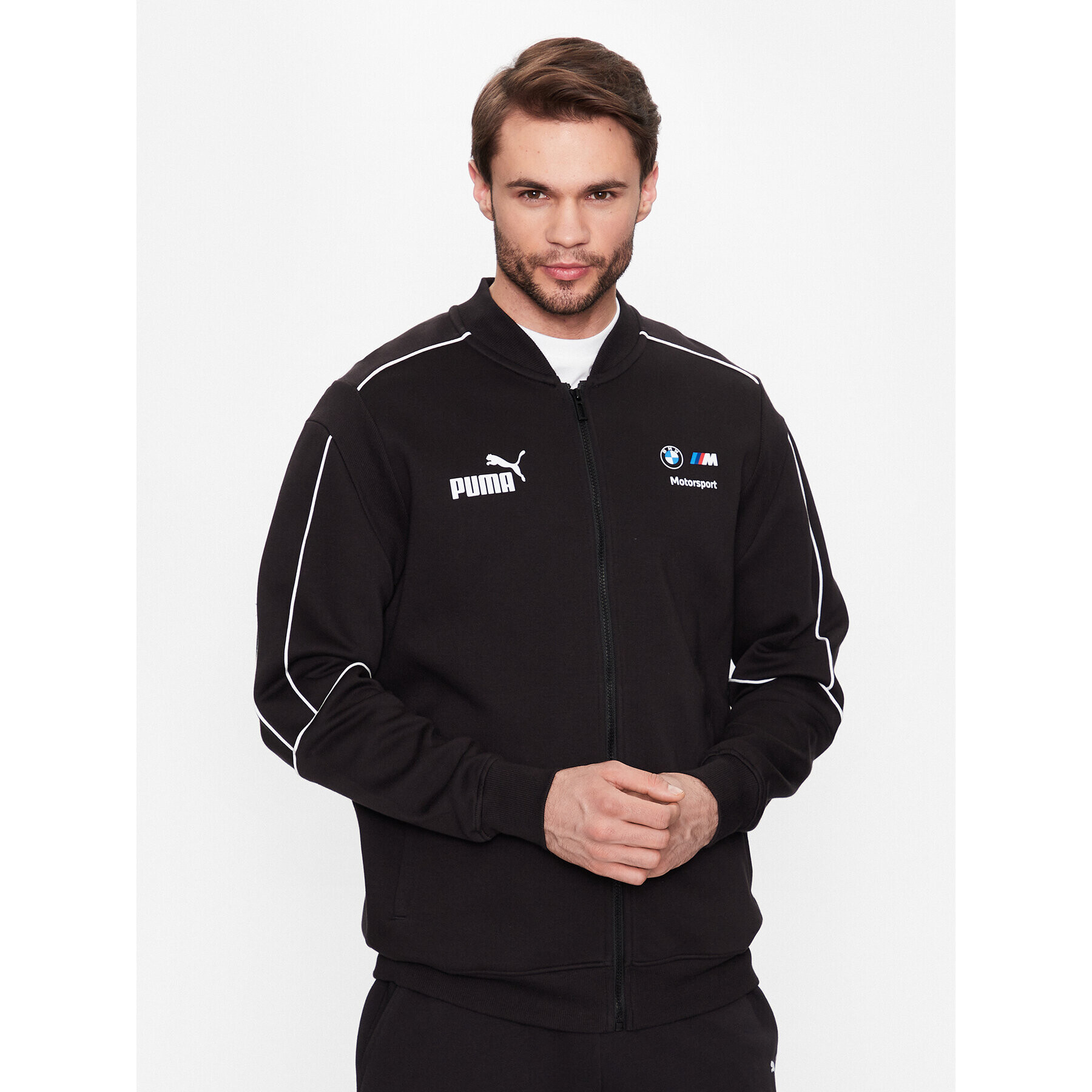 Puma Суитшърт Bmw Mms Mt7 538117 Черен Regular Fit - Pepit.bg