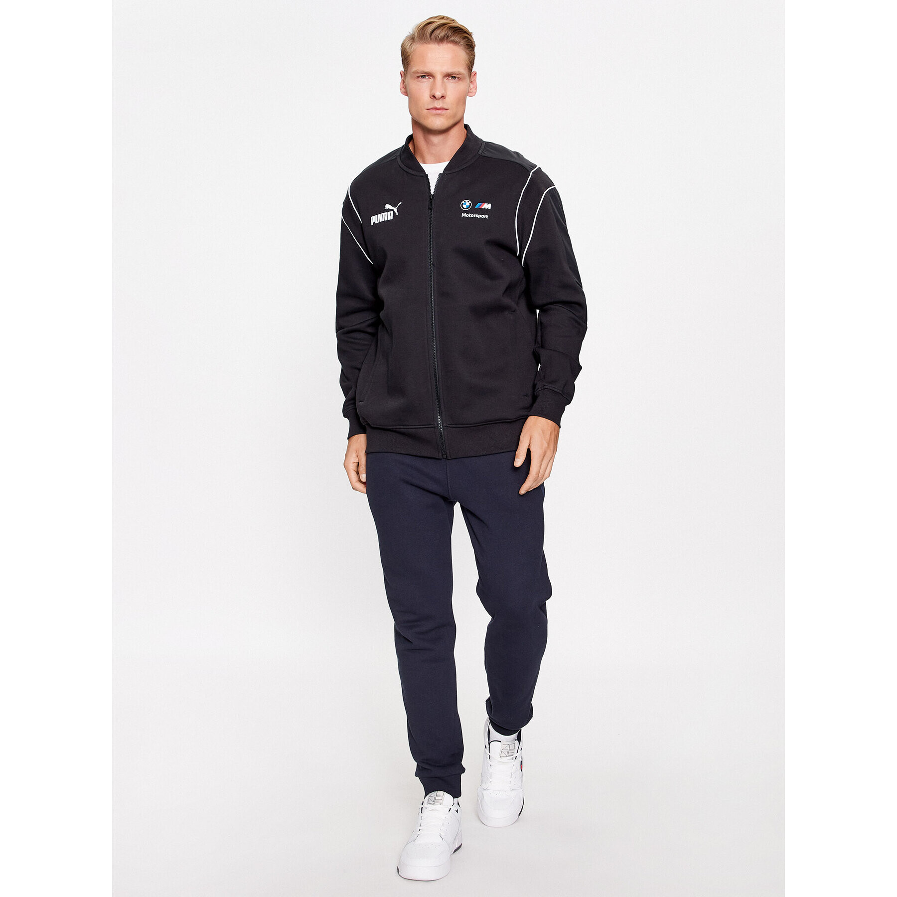 Puma Суитшърт Bmw Mms Mt7 621213 Черен Regular Fit - Pepit.bg