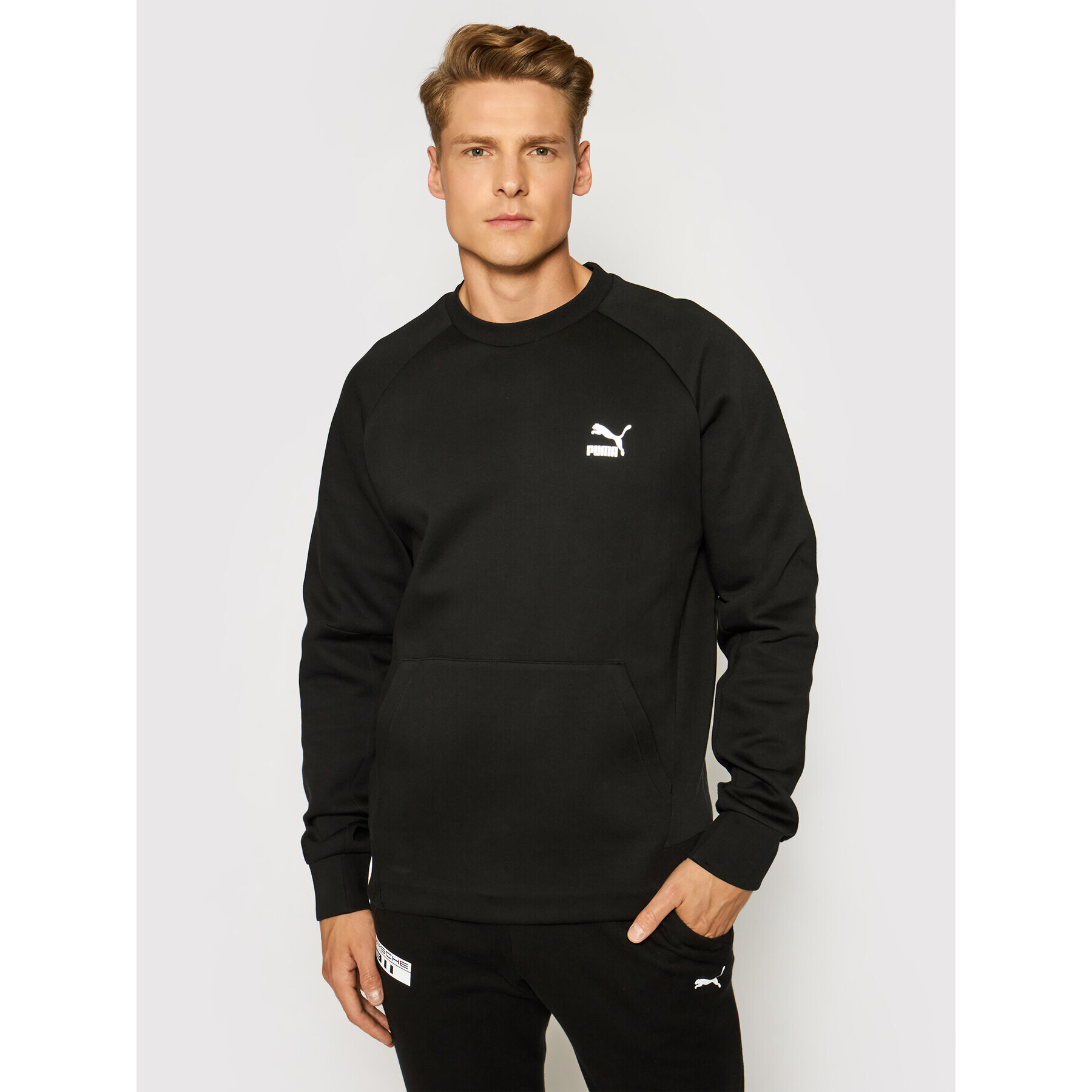 Puma Суитшърт Classics Tech 530779 Черен Regular Fit - Pepit.bg