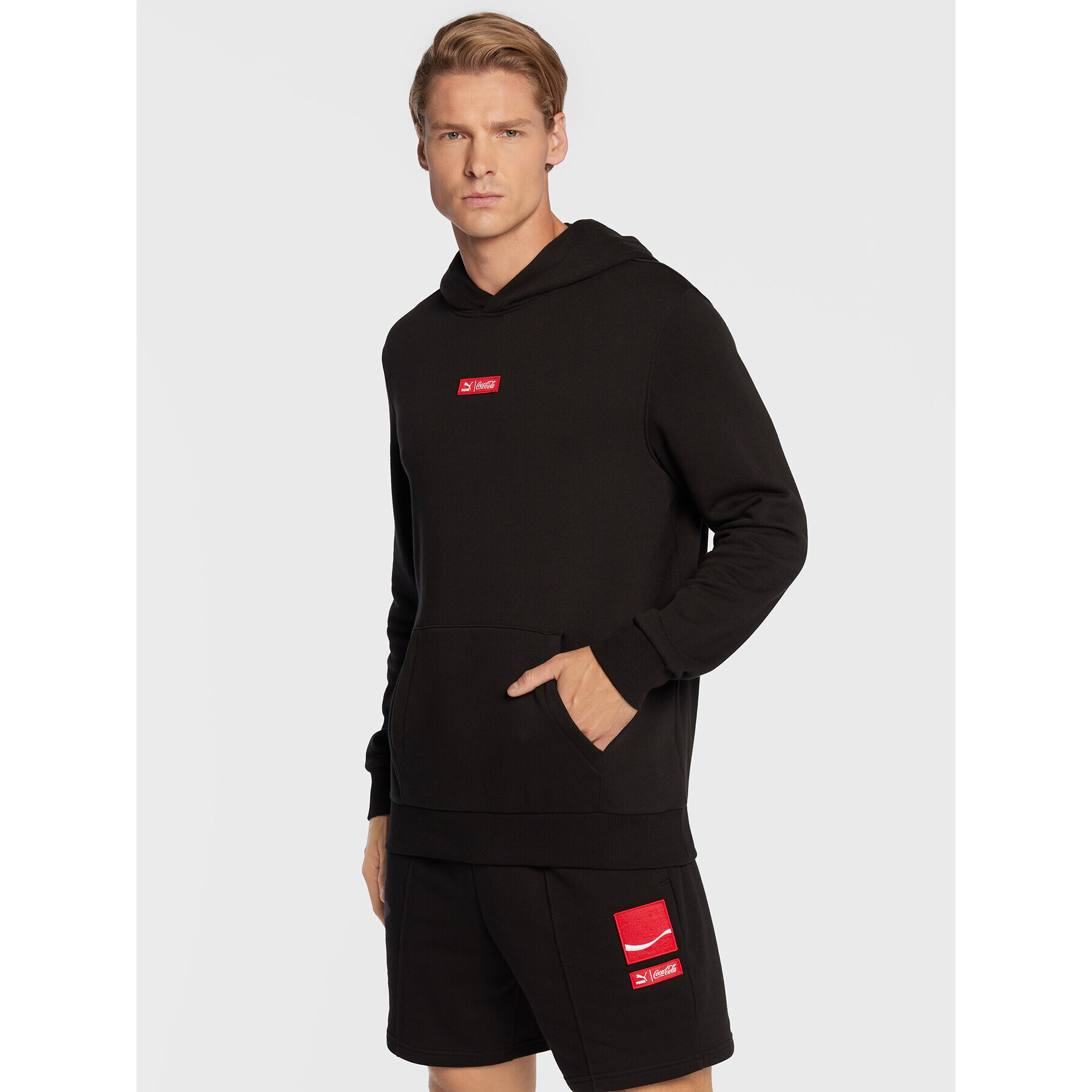 Puma Суитшърт Coca-Cola 536161 Черен Regular Fit - Pepit.bg