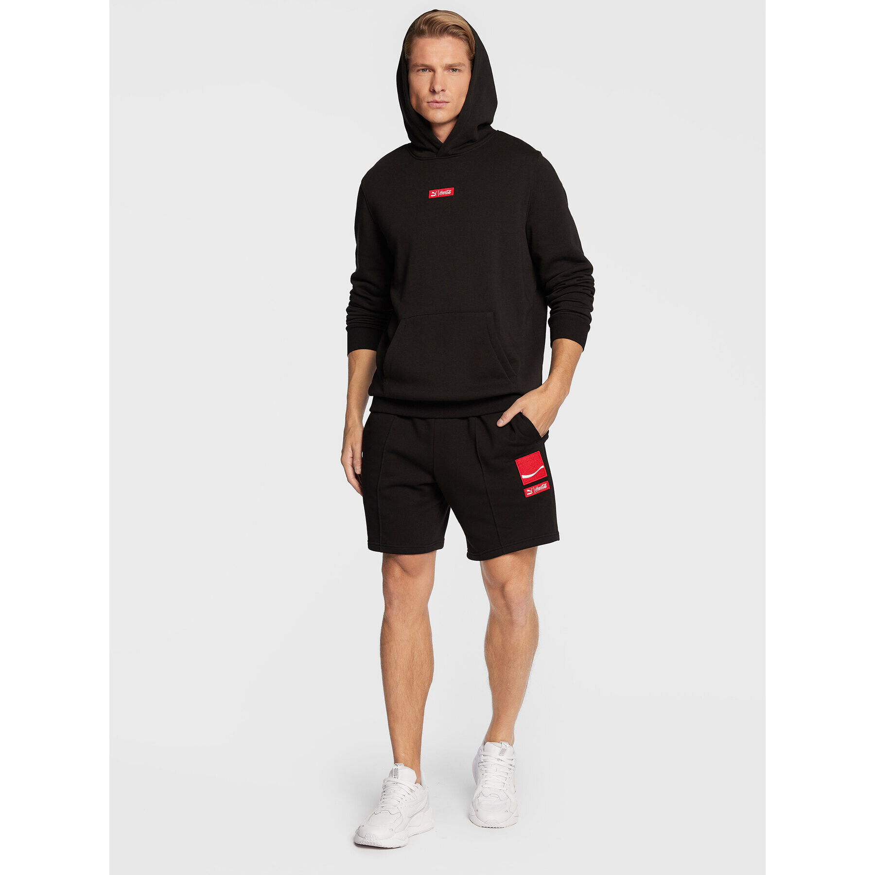 Puma Суитшърт Coca-Cola 536161 Черен Regular Fit - Pepit.bg