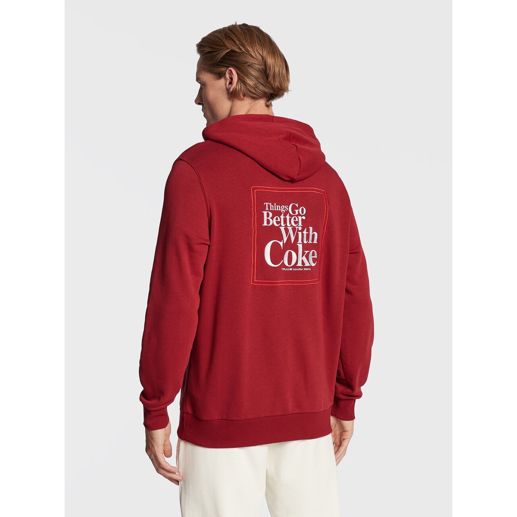 Puma Суитшърт COCA-COLA 536161 Червен Regular Fit - Pepit.bg