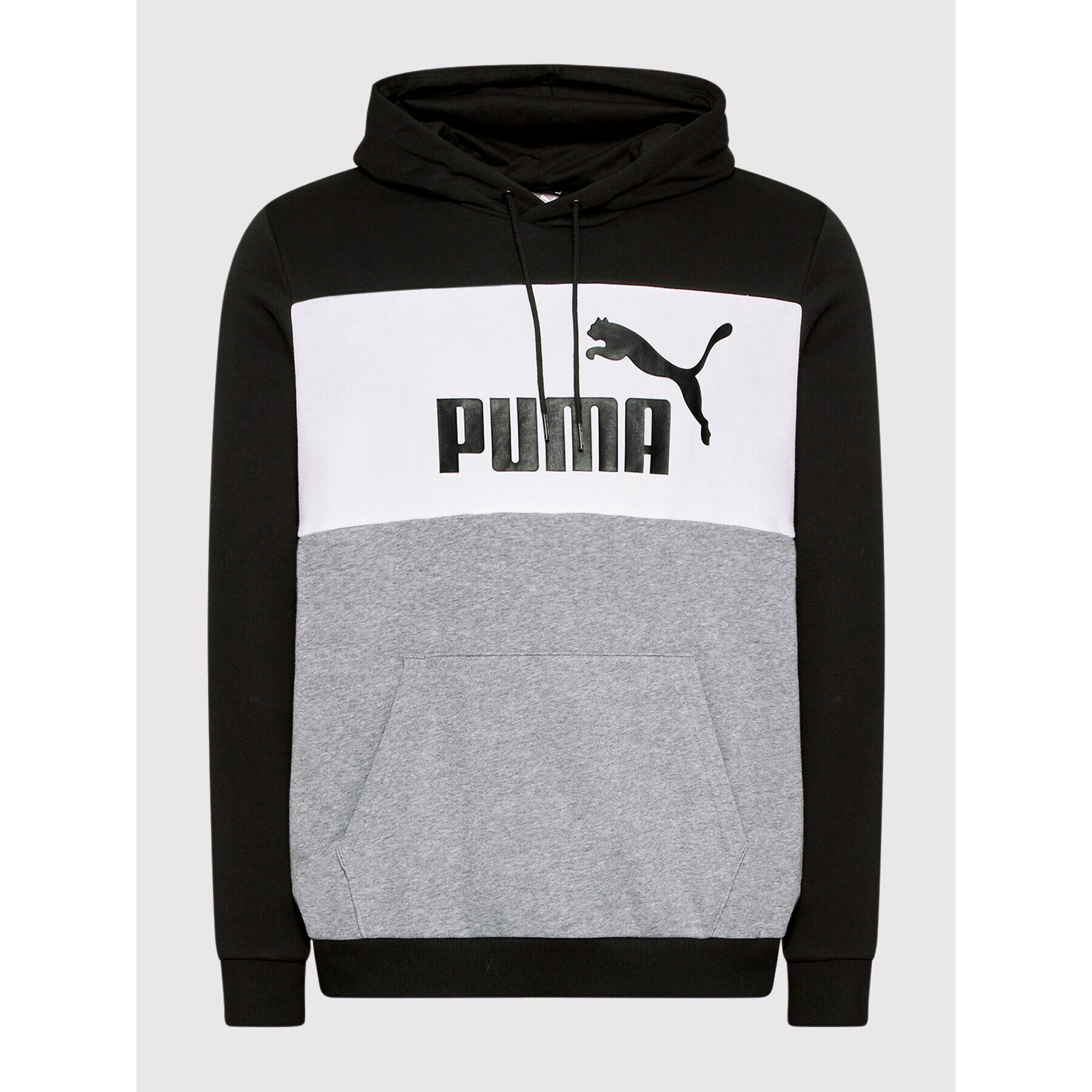 Puma Суитшърт Colorblock 848772 Черен Regular Fit - Pepit.bg