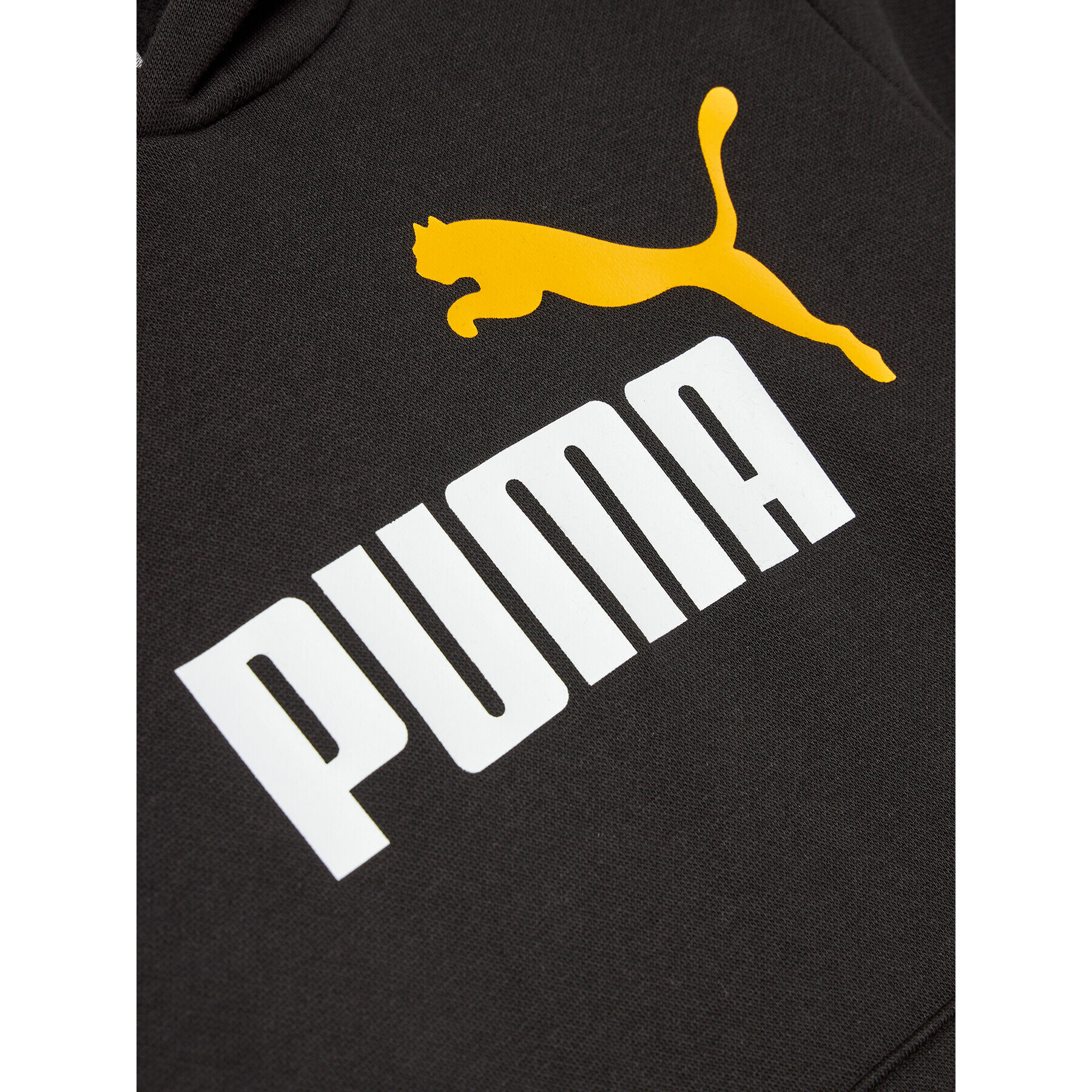 Puma Суитшърт Ess+ 2 Col Big Logo 586987 Черен Regular Fit - Pepit.bg