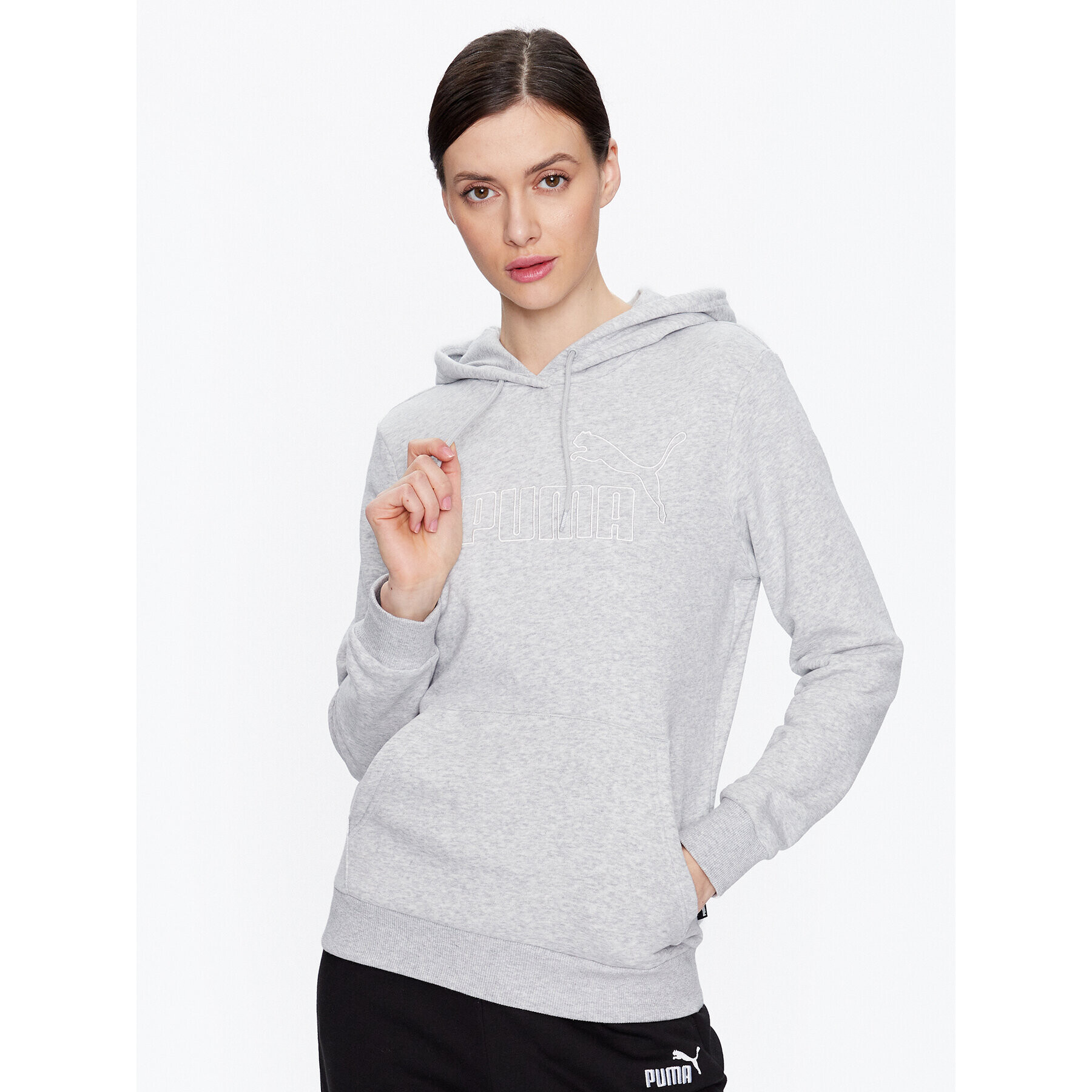 Puma Суитшърт Ess 673788 Сив Regular Fit - Pepit.bg