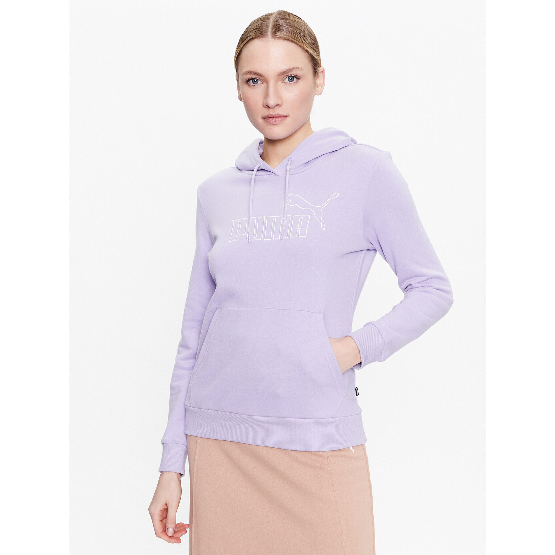 Puma Суитшърт Ess 673788 Виолетов Regular Fit - Pepit.bg