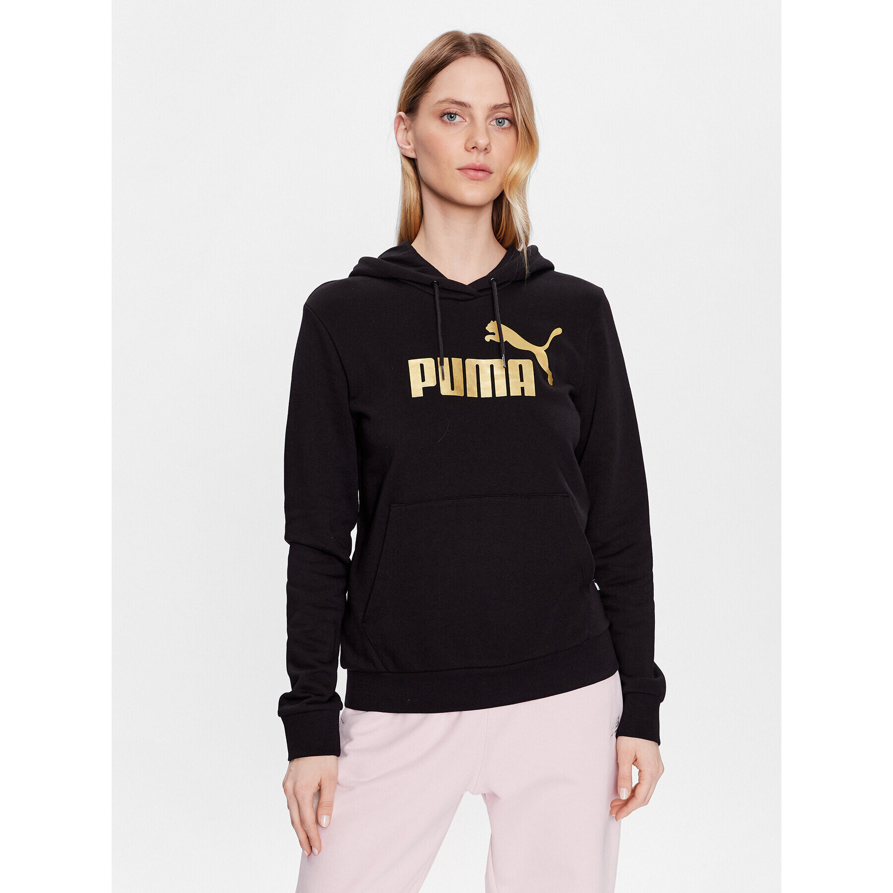 Puma Суитшърт Ess 849096 Черен Regular Fit - Pepit.bg