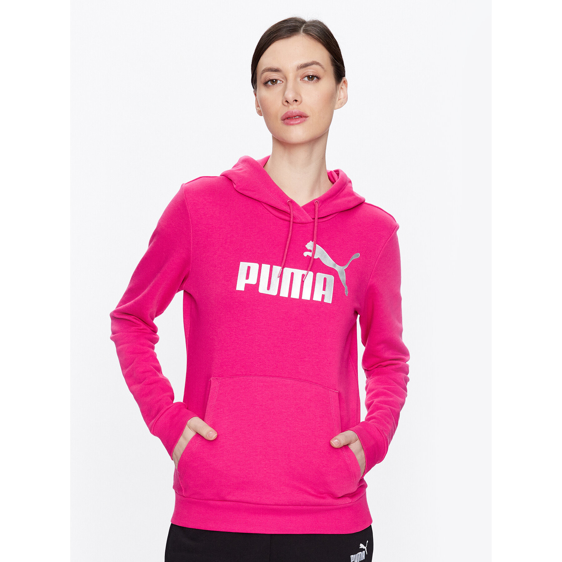 Puma Суитшърт Ess 849096 Розов Regular Fit - Pepit.bg