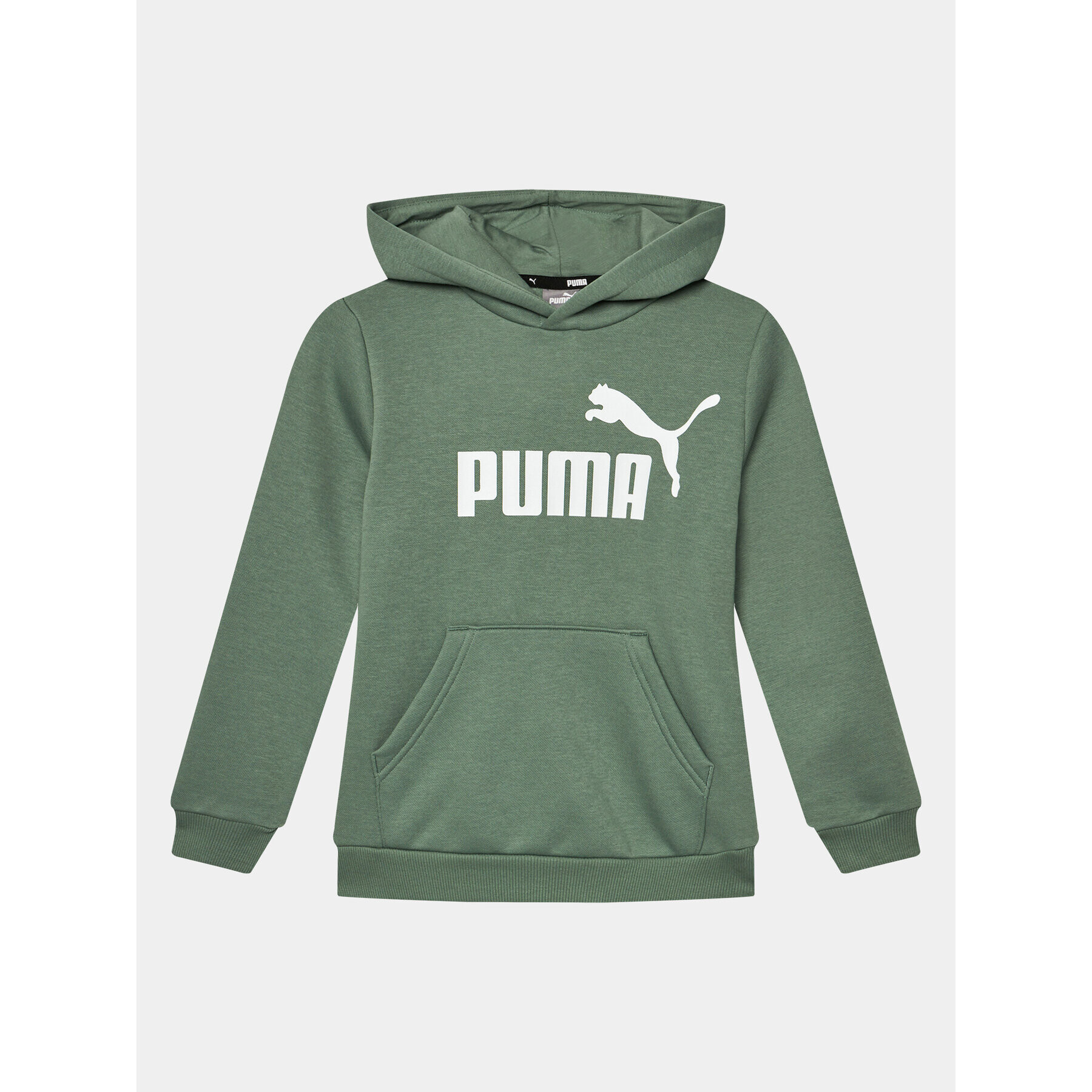 Puma Суитшърт Ess Big Logo 586965 Зелен Regular Fit - Pepit.bg