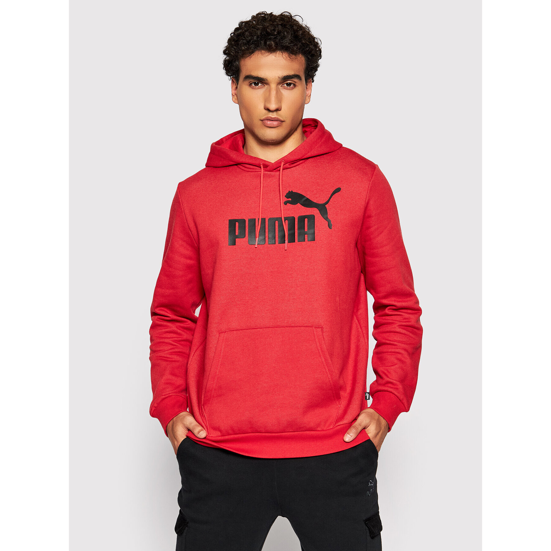 Puma Суитшърт Ess Heather 586739 Червен Regular Fit - Pepit.bg