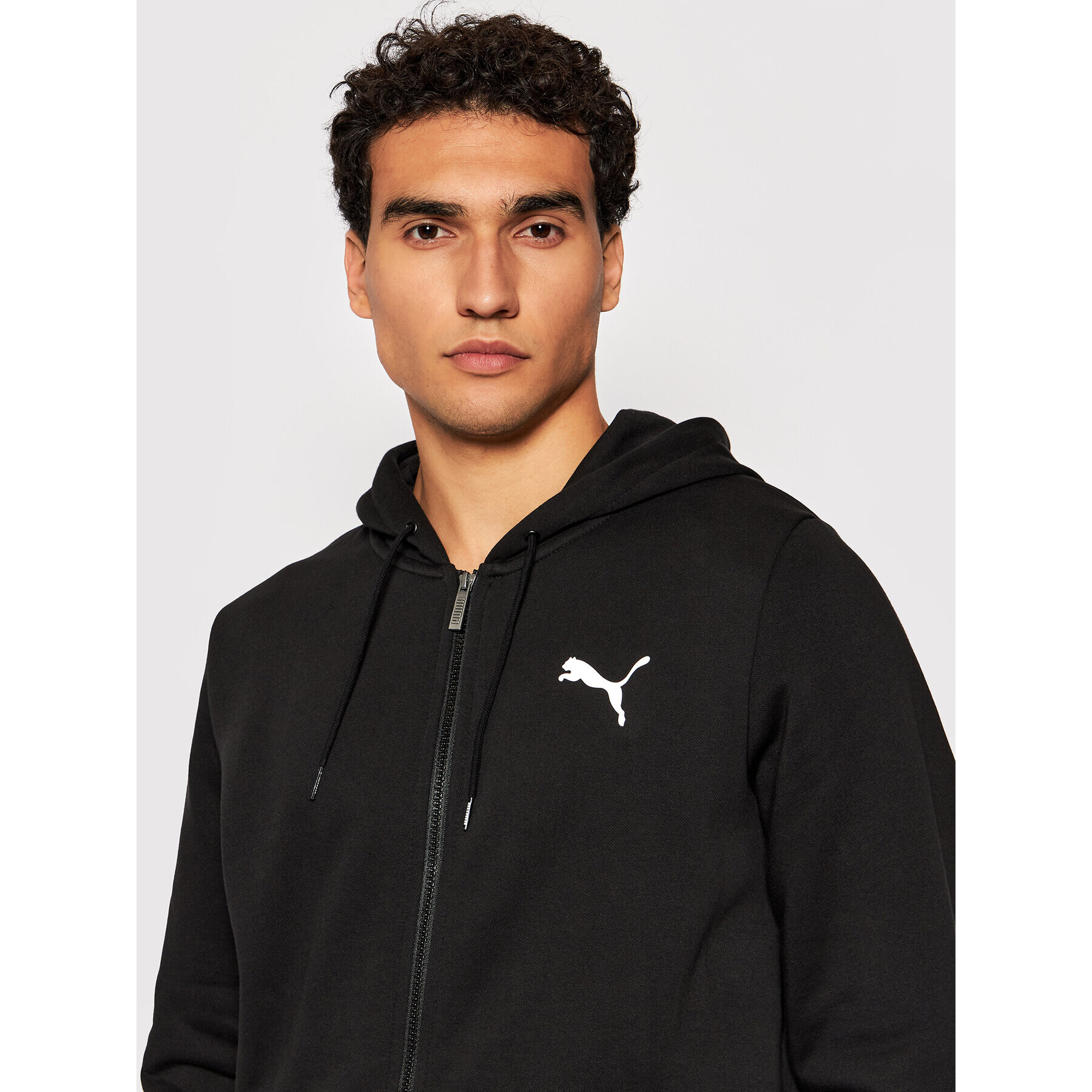 Puma Суитшърт Essential 586702 Черен Regular Fit - Pepit.bg