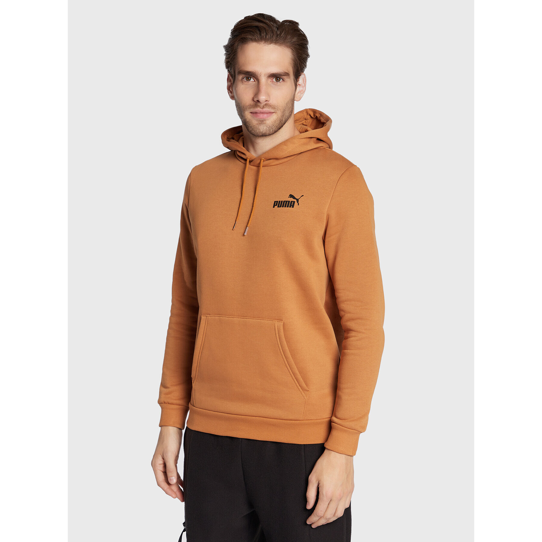 Puma Суитшърт Essential Small Logo 586691 Бежов Regular Fit - Pepit.bg