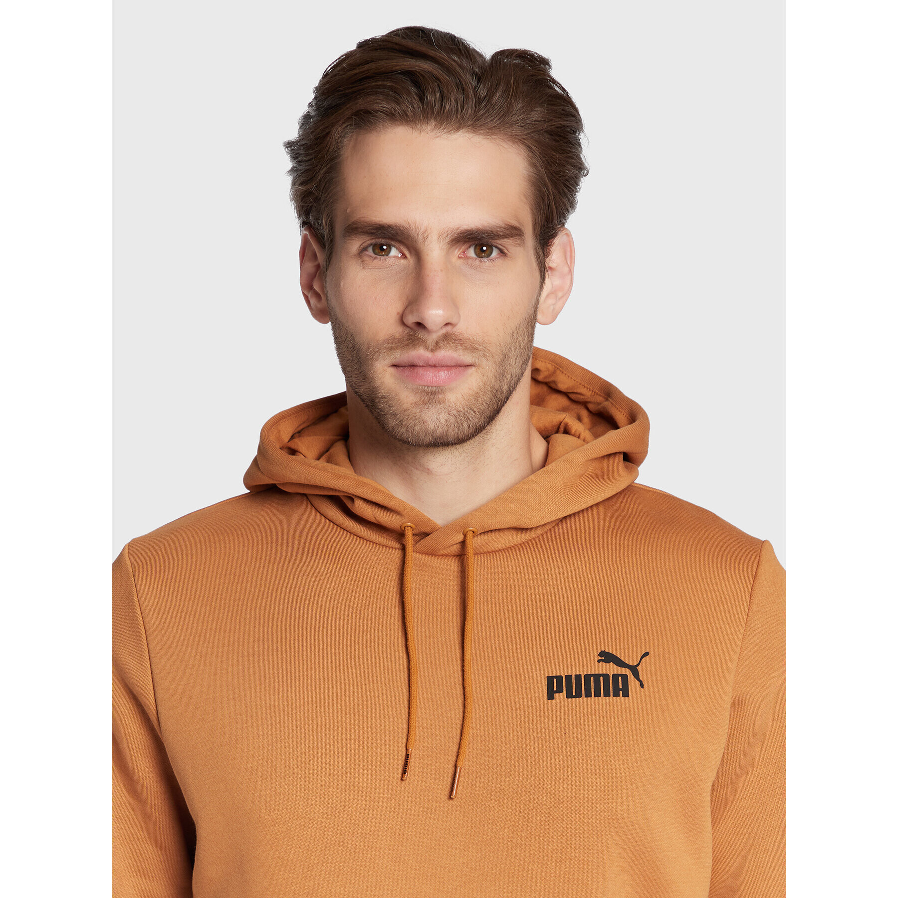 Puma Суитшърт Essential Small Logo 586691 Бежов Regular Fit - Pepit.bg