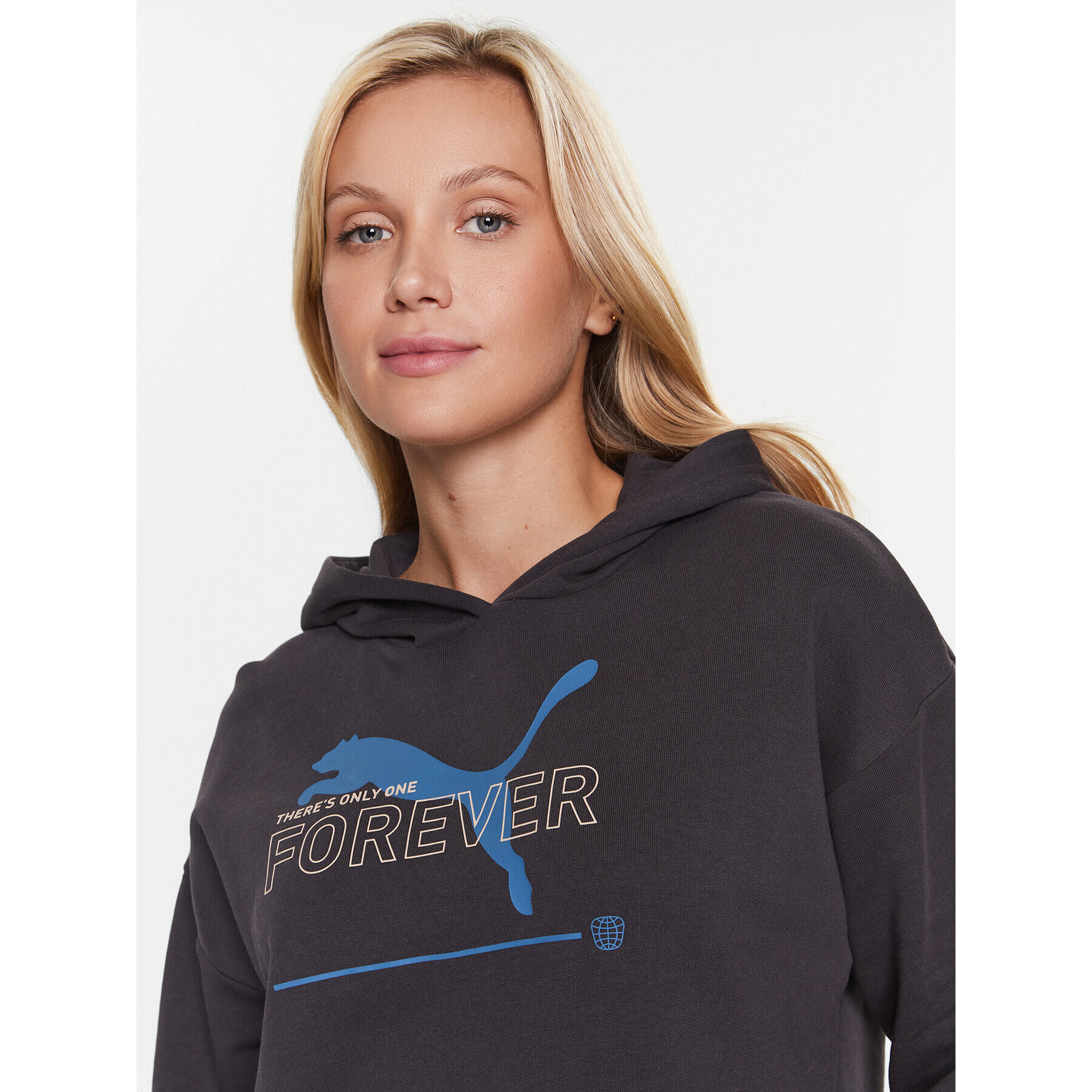 Puma Суитшърт Essentials+ Better 673298 Сив Relaxed Fit - Pepit.bg