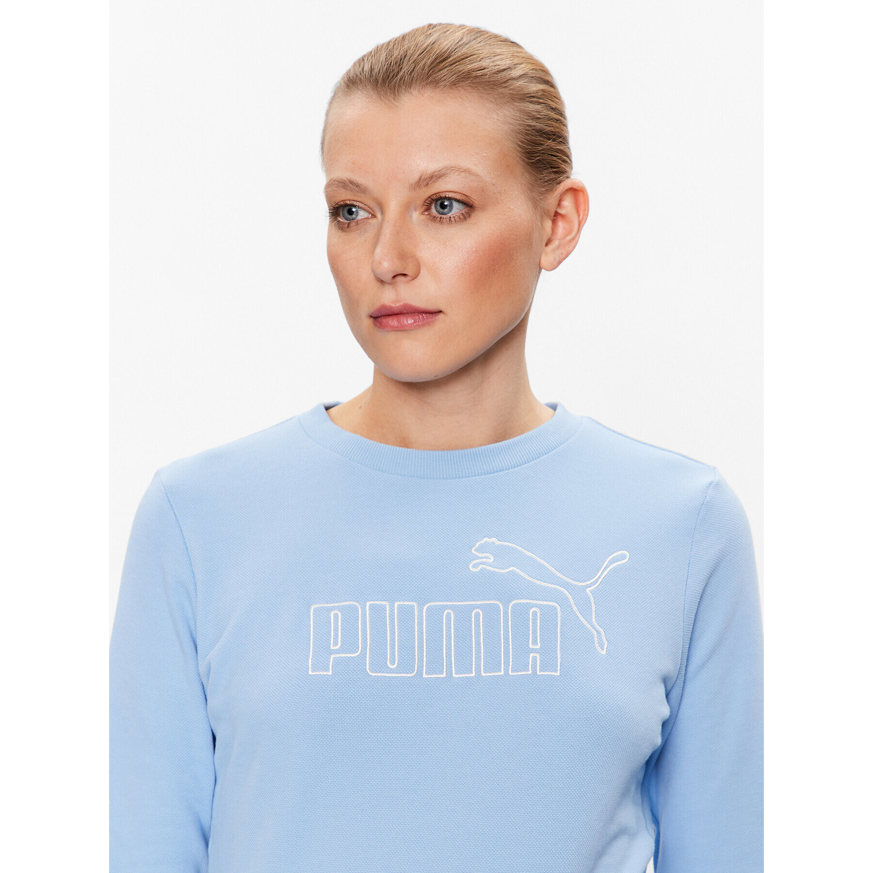 Puma Суитшърт Essentials Elevated 674228 Син Regular Fit - Pepit.bg