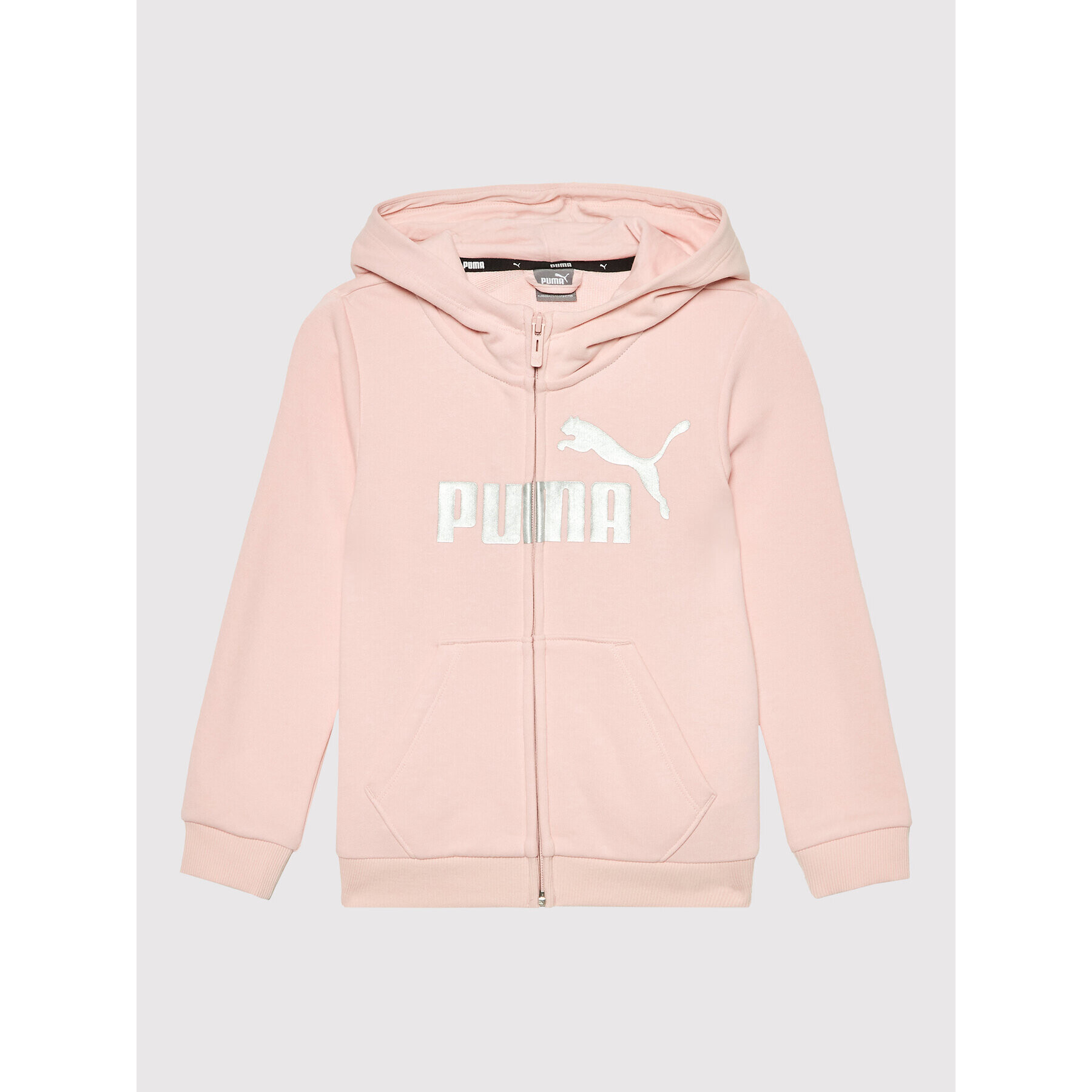 Puma Суитшърт Essentials+ Logo 846959 Розов Regular Fit - Pepit.bg