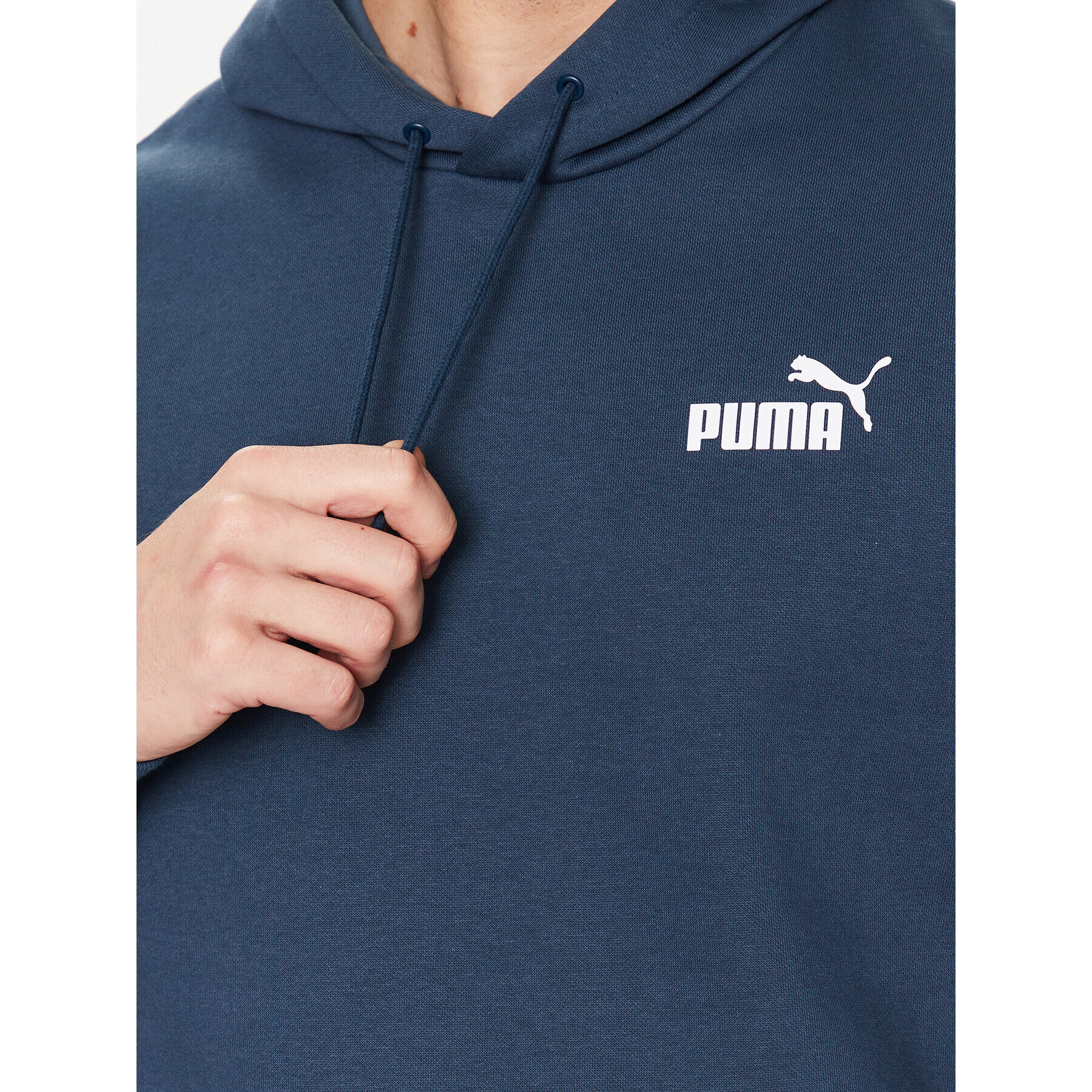 Puma Суитшърт Essentials Small Logo 586691 Син Regular Fit - Pepit.bg