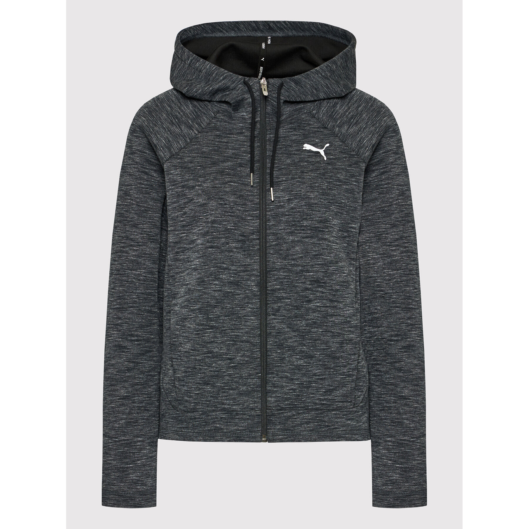 Puma Суитшърт Evostripe 585945 Сив Regular Fit - Pepit.bg